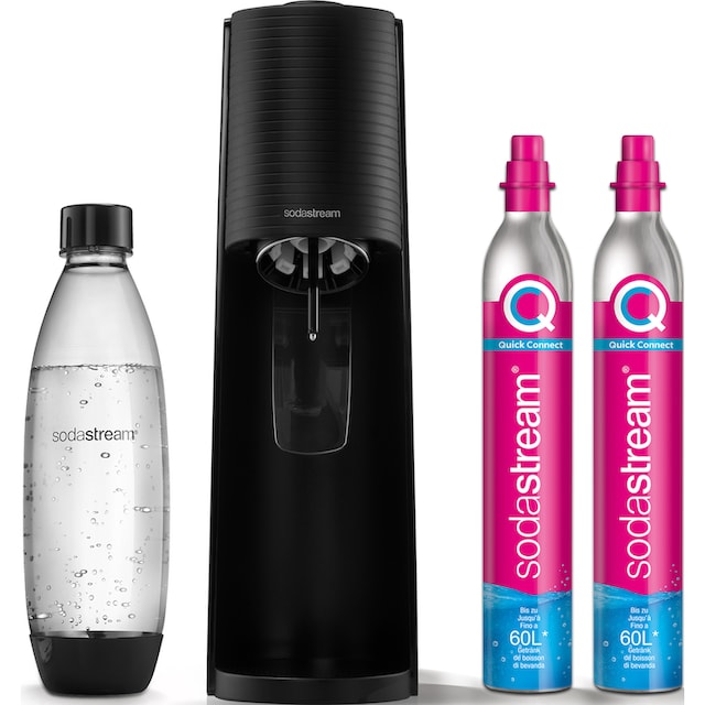 kaufen Kunststoff-Flasche (Set, online SodaStream 1L Wassersprudler 4 Bundle«, »TERRA tlg.), SodaStreamWassersprudler,CO2-Zylinder+