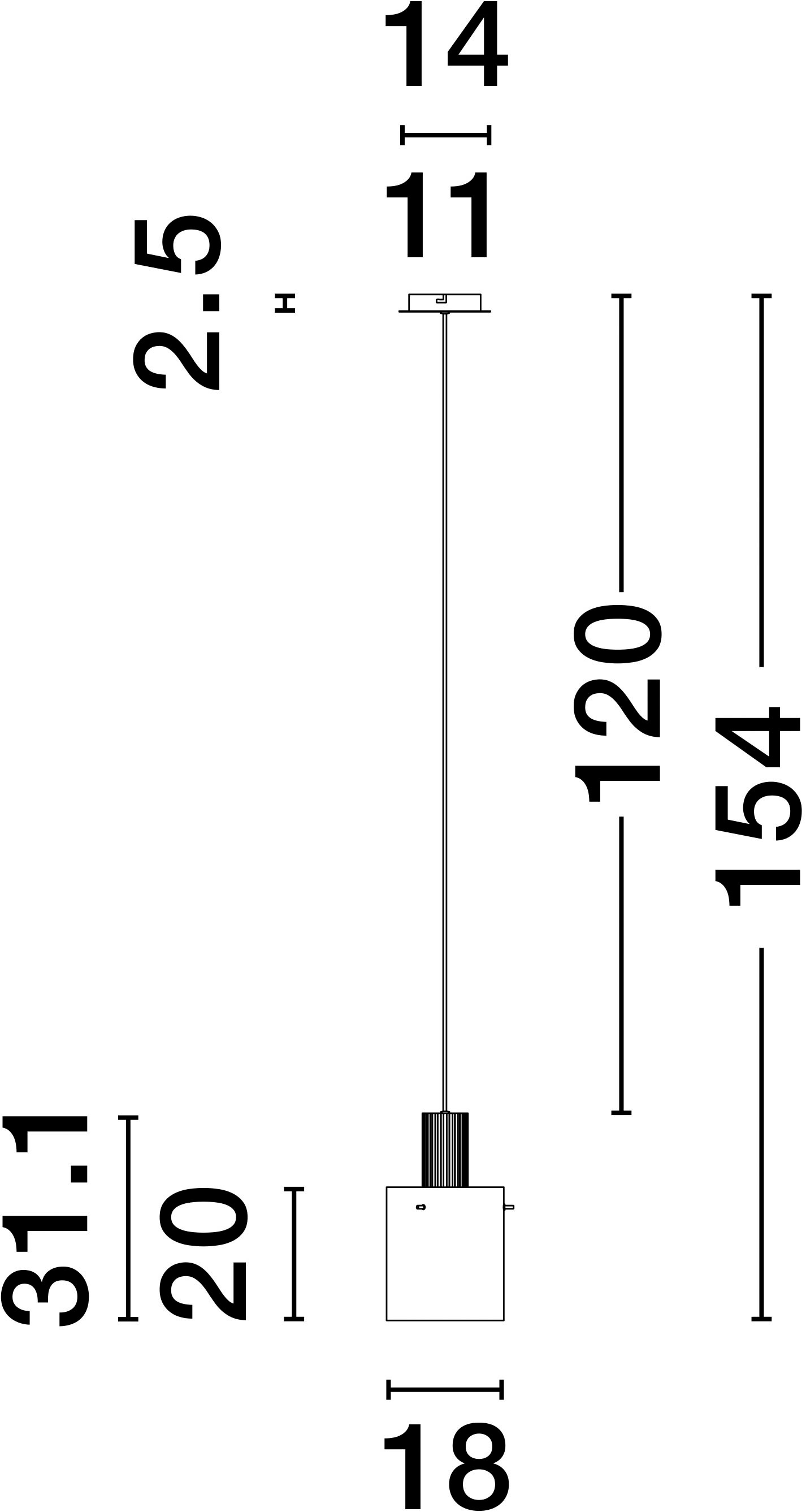 Nova Luce Pendelleuchte »MIRBI« E27 1 Stk.