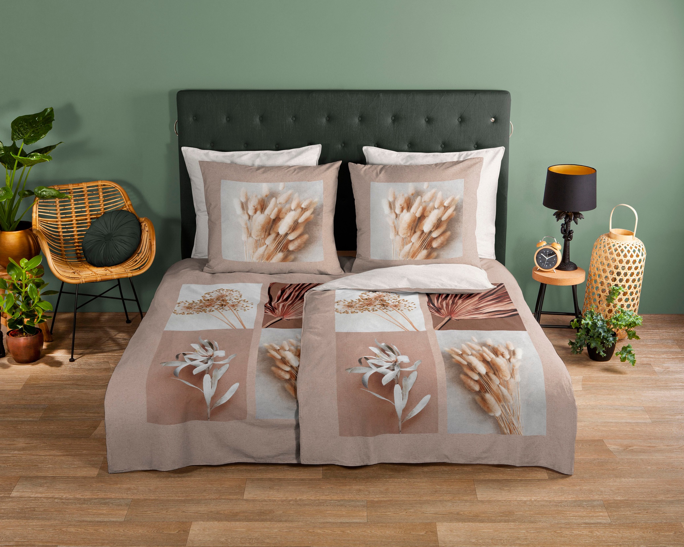 good morning Wendebettwäsche »Kami« 2 Stk. tlg. 100% Baumwolle, Renforcé, 1 günstig online kaufen