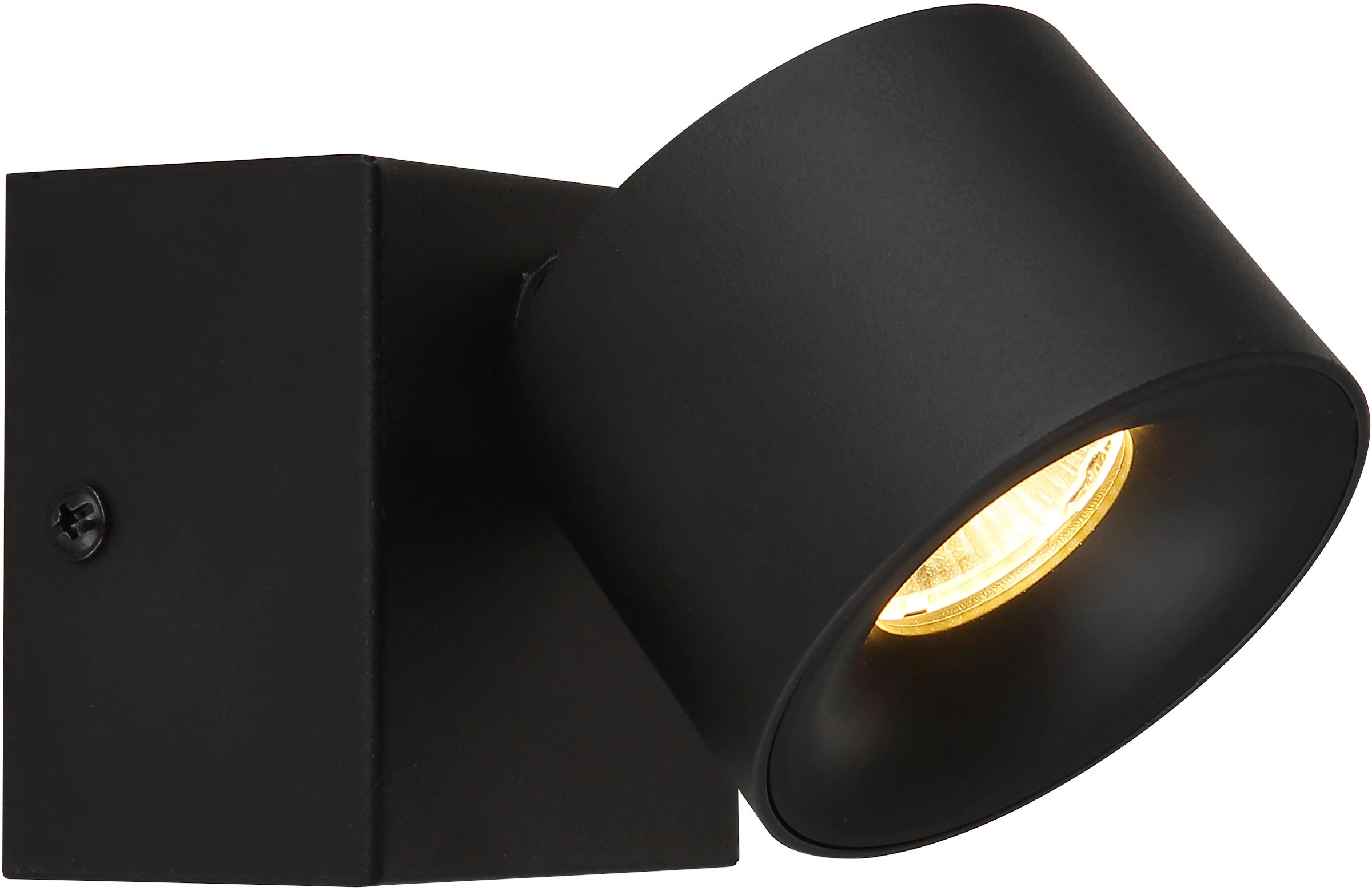 GLOBO LIGHTING LED Deckenstrahler »RAE«, 1 flammig, Leuchtmittel LED-Modul | LED fest integriert, warmweiße Lichtfarbe von 3000K BxH: 72x95mm