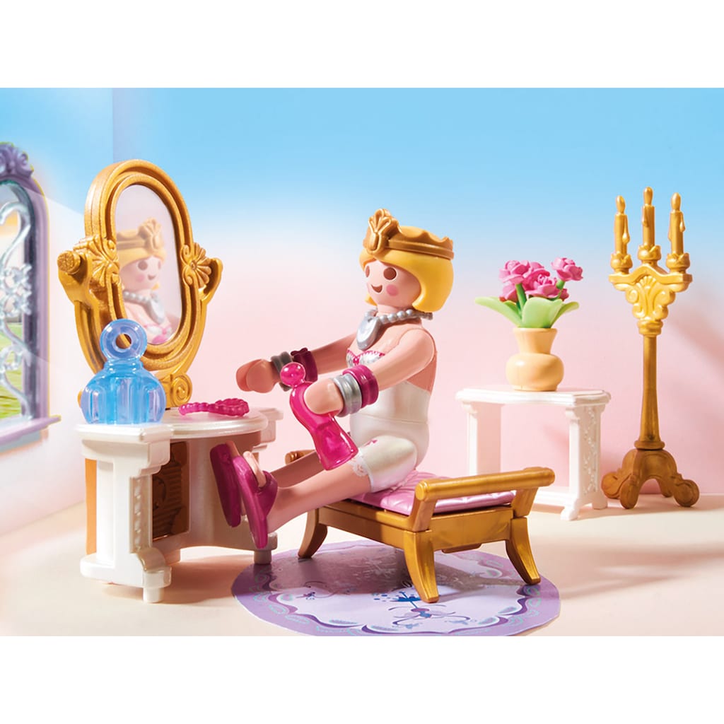 Playmobil® Konstruktions-Spielset »Schlafsaal (70453), Princess«, (73 St.), Made in Germany