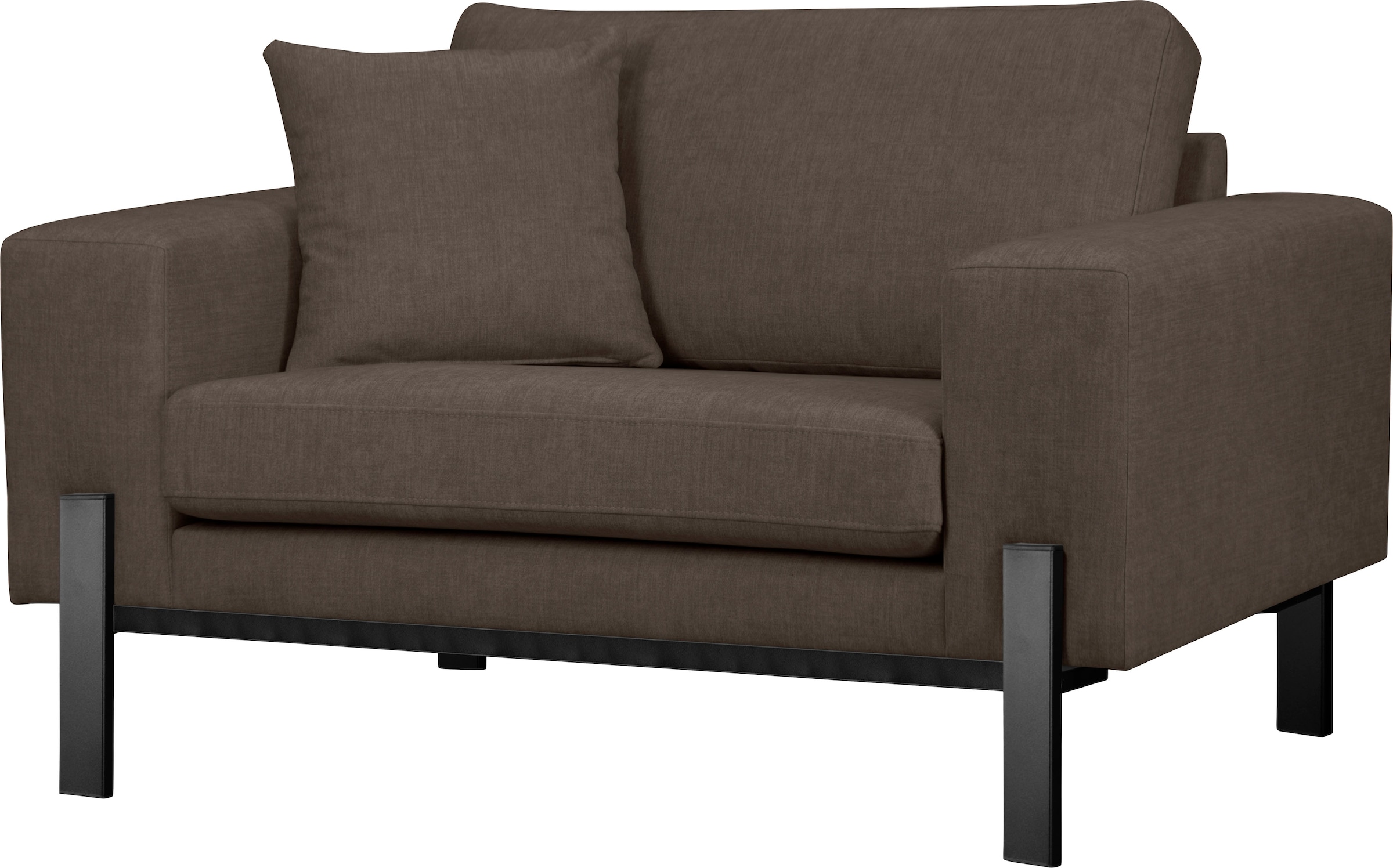 OTTO products Loveseat "Ennis Sessel Metallgestell", Verschiedene Bezugsqua günstig online kaufen