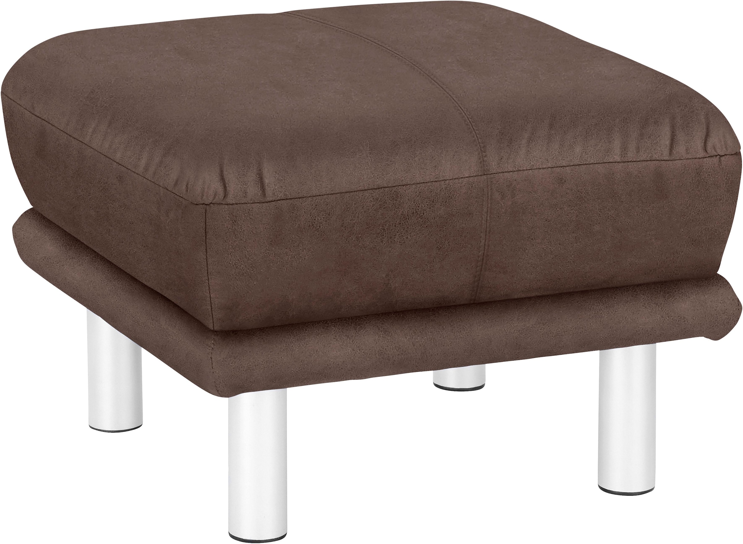 TRENDMANUFAKTUR Hocker »Cecilia II, modern und elegant, B/T 66/66cm« günstig online kaufen