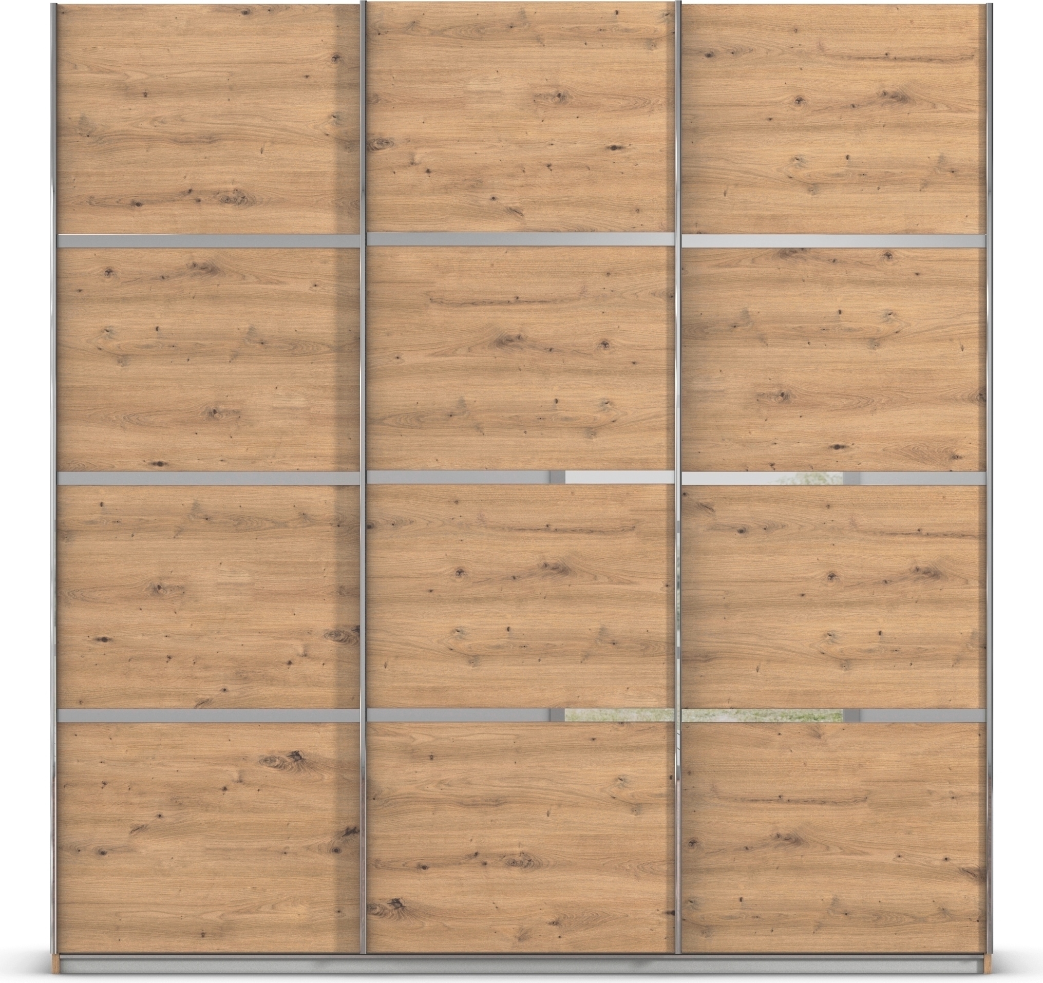 rauch Kleiderschrank »Schwebetürenschrank OTTO´s Choice Garderobe Schrank TOP ANGEBOT Avola«, (in 3 verschiedenen Ausstattungen BASIC/CLASSIC/PREMIUM), mit eleganten Zierleisten in Chrom, Schwarz oder Weiß MADE IN GERMANY