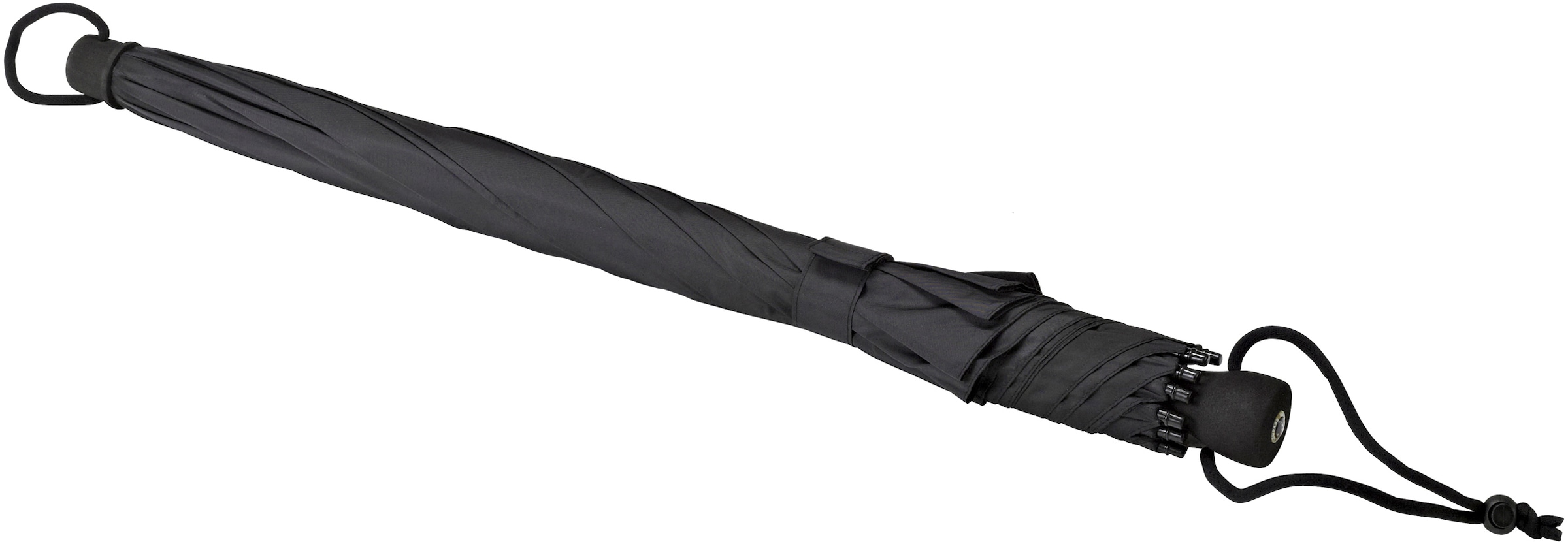 EuroSCHIRM® Stockregenschirm »birdiepal® outdoor«, mit Schultertragegurt an der Hülle und Kompass am Griff, extrem stabil