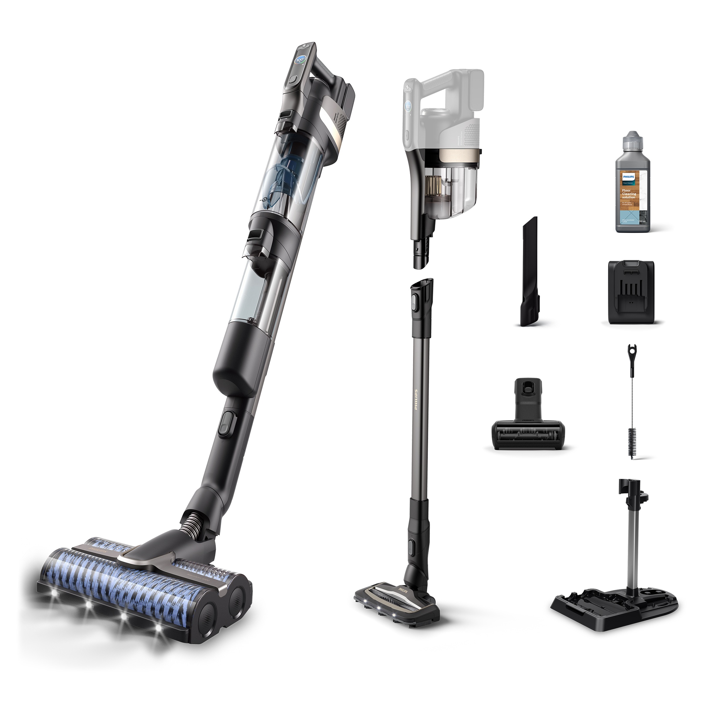 Philips Nass-Trocken-Sauger »AquaTrio Cordless 9000 Series XW9463/11« 3-in- günstig online kaufen