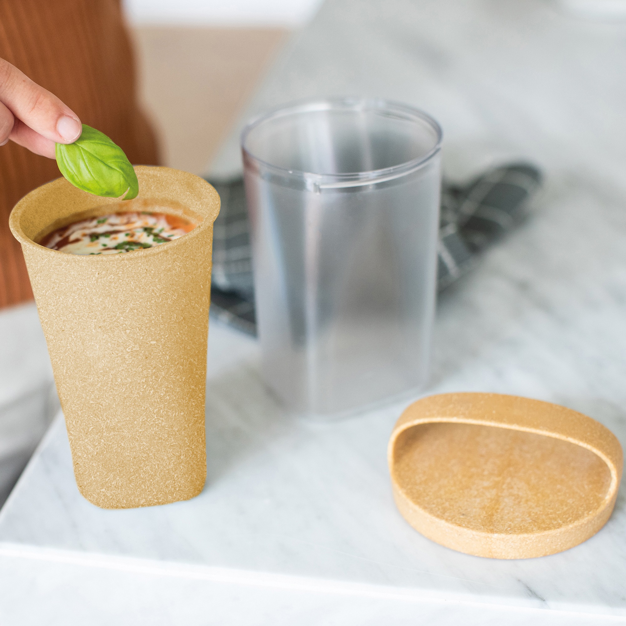 KOZIOL Frischhaltedose »BUDDY ISO«, (1 tlg.), spülmaschinengeeignet,melaminfrei,recycelbar 0.5L