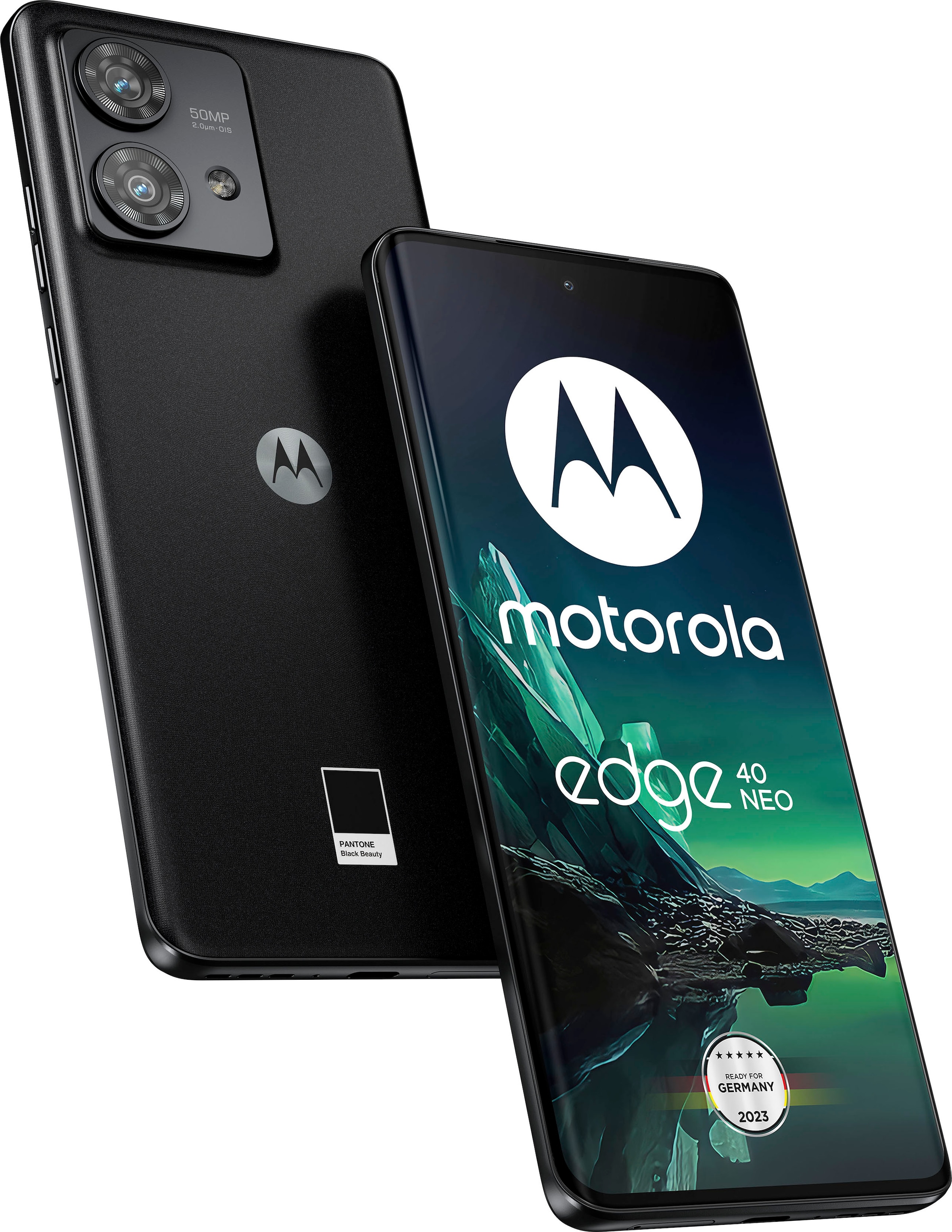 Smartphone »moto edge neo 40, 12+256 GB«, Black Beauty, 16,64 cm/6,55 Zoll, 256 GB...