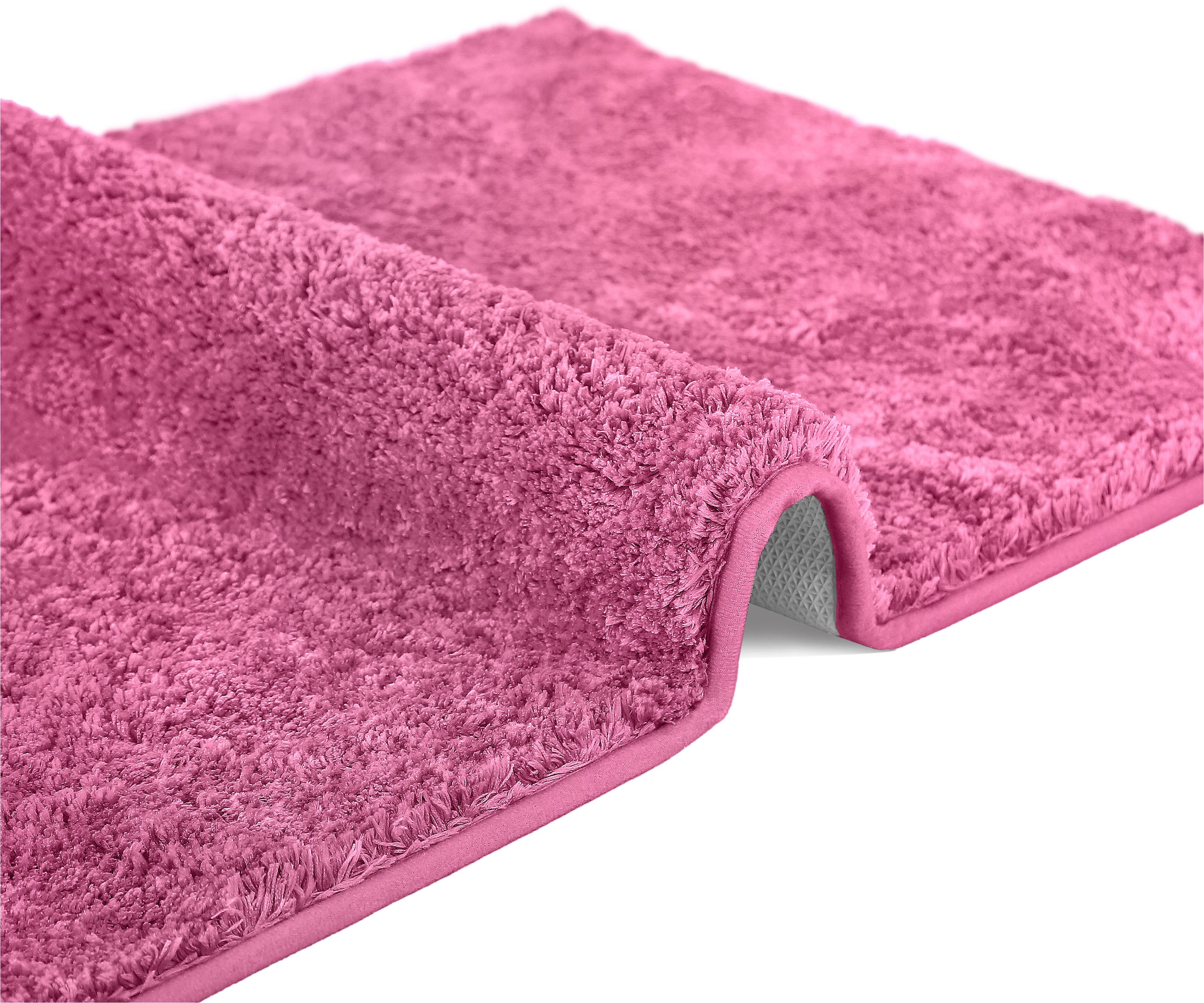 my home Badematte »Juna, Badteppich«, rutschhemmend beschichtet, fußbodenheizungsgeeignet-strapazierfähig, besonders weich, Badematten, unifarben