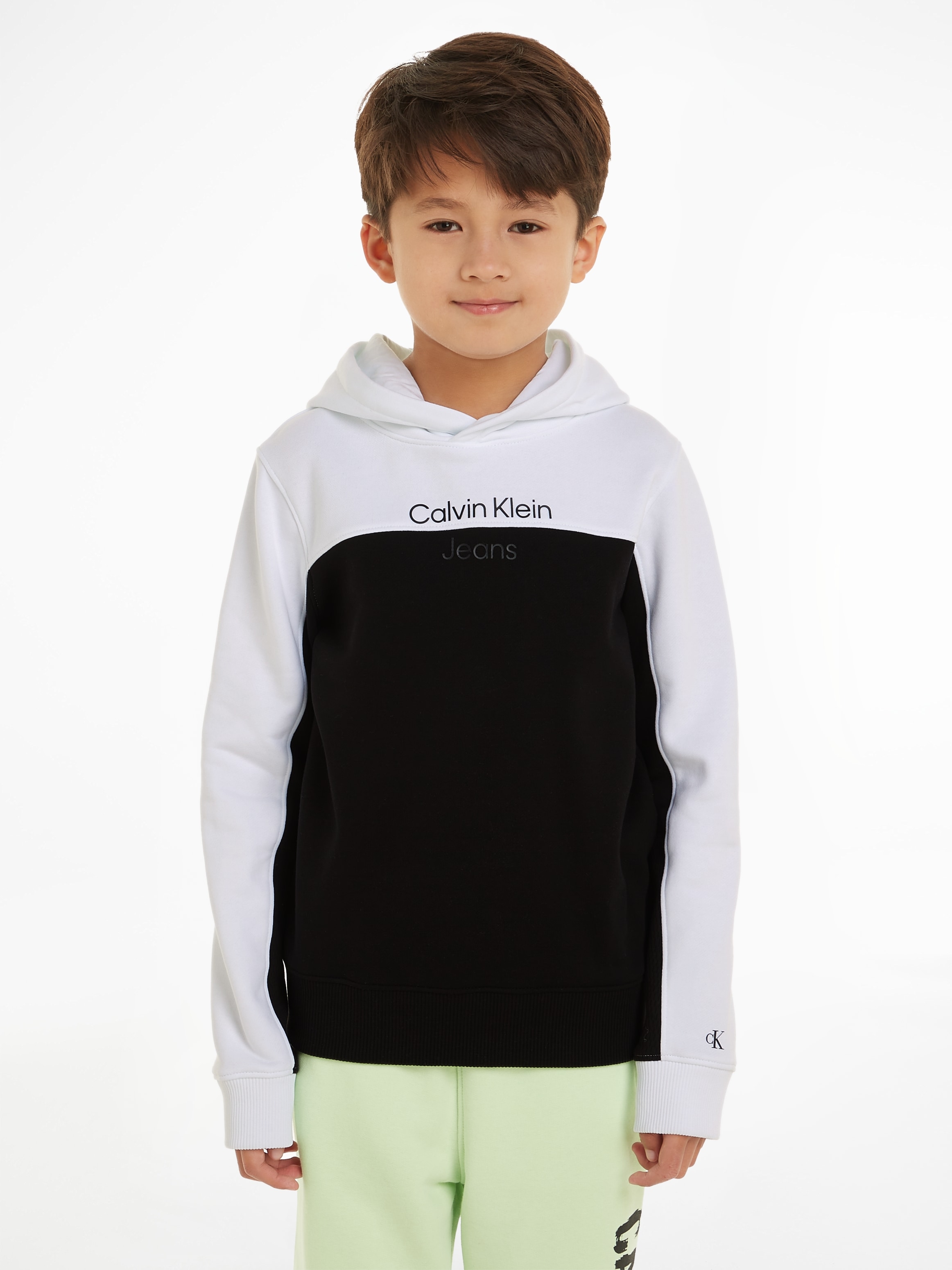 Calvin Klein Jeans Sweatshirt »TERRY COLOR BLOCK REG. HOODIE«, für Kinder  bis 16 Jahre bestellen