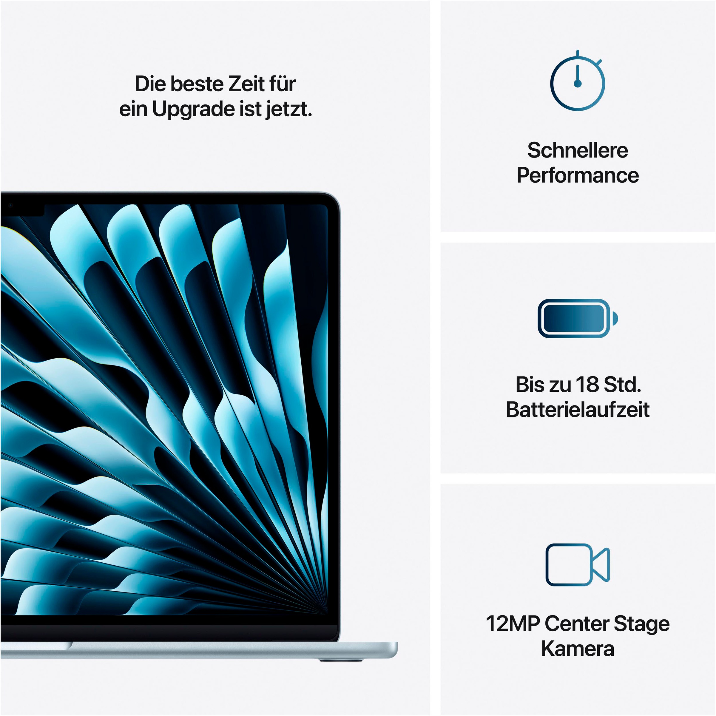 Apple Notebook »MacBook Air 15" CTO«, 38,91 cm, / 15,3 Zoll, Apple, M4, 10-Core GPU, 512 GB SSD