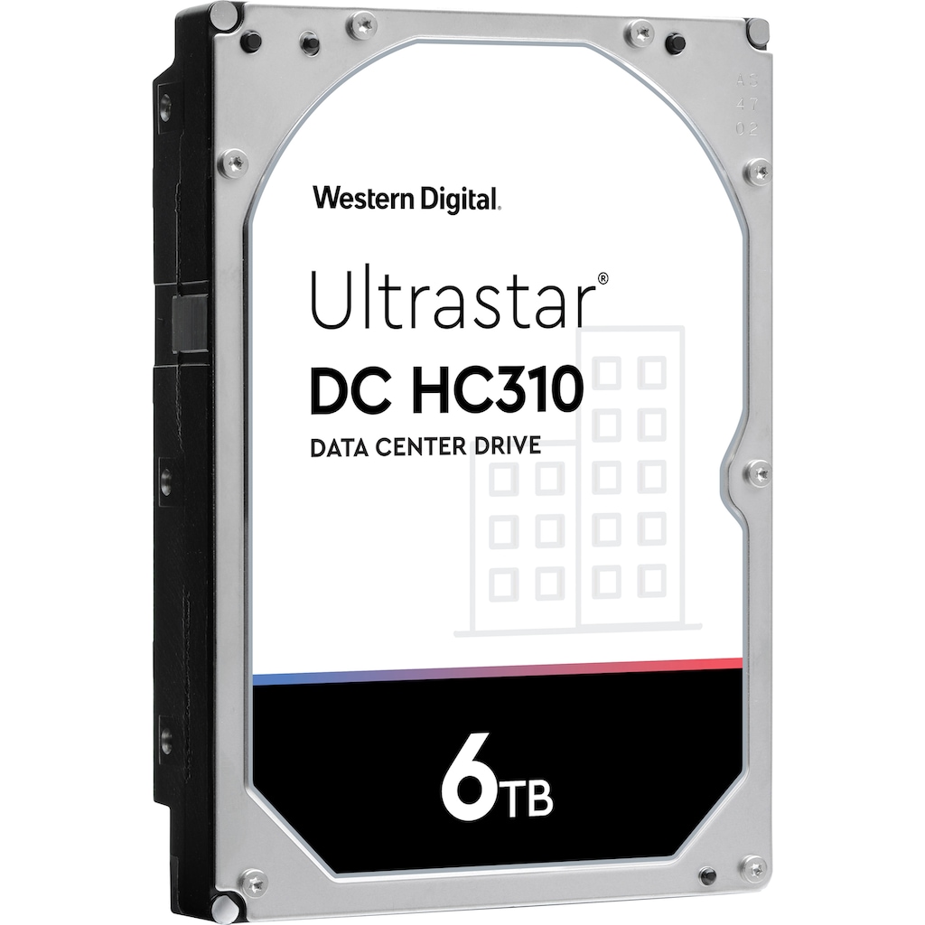 Western Digital HDD-Festplatte »Ultrastar DC HC310 6TB SAS«, 3,5 Zoll, Anschluss SAS