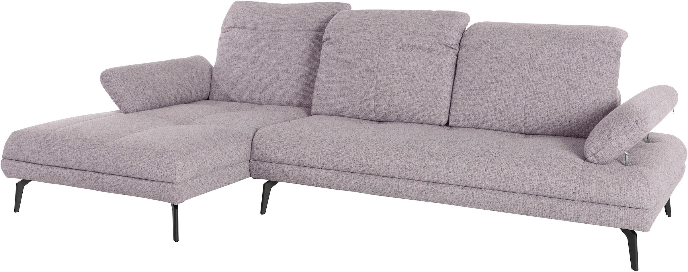 andas Ecksofa »Stenlille L-Form«, incl. Sitztiefen-, Kopfteil- und Armteilverstellung