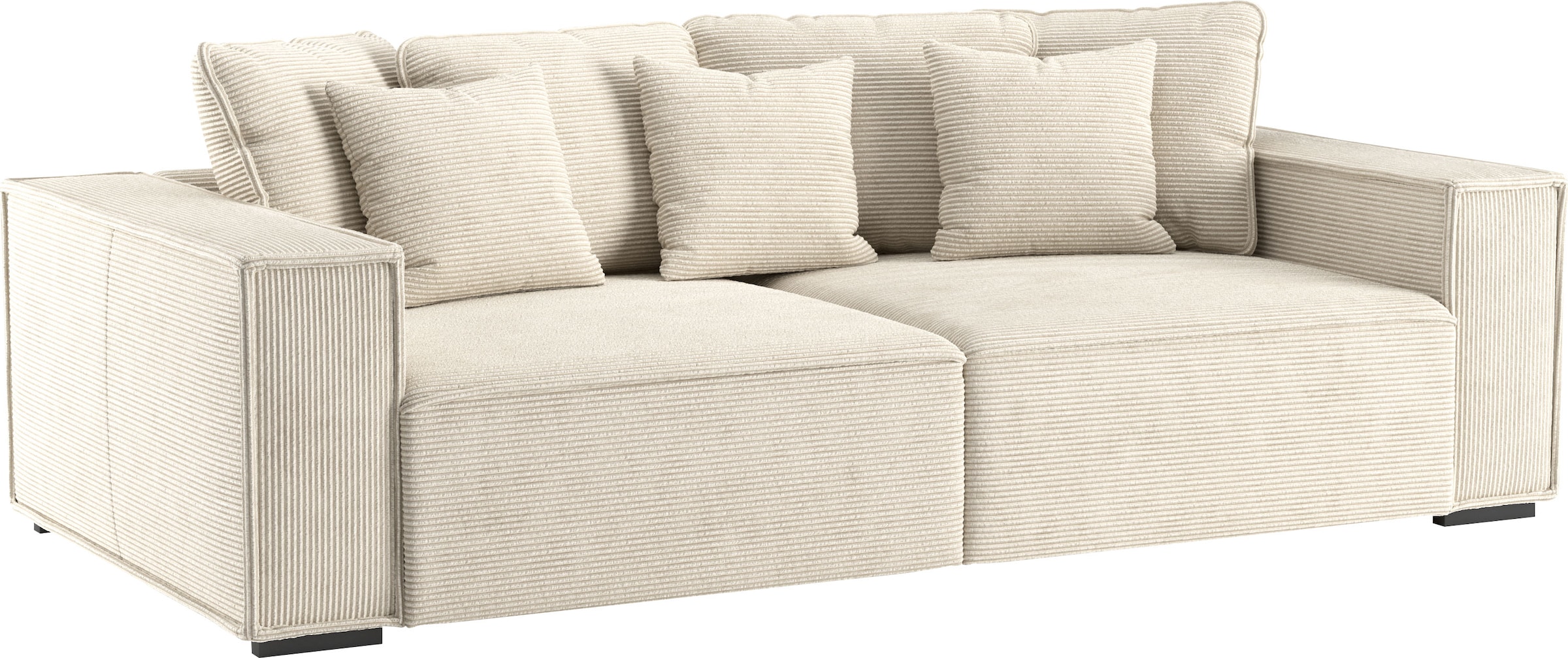 INOSIGN Big-Sofa »Surf«, mit 7 Kissen, gemütlicher Sitzkomfort