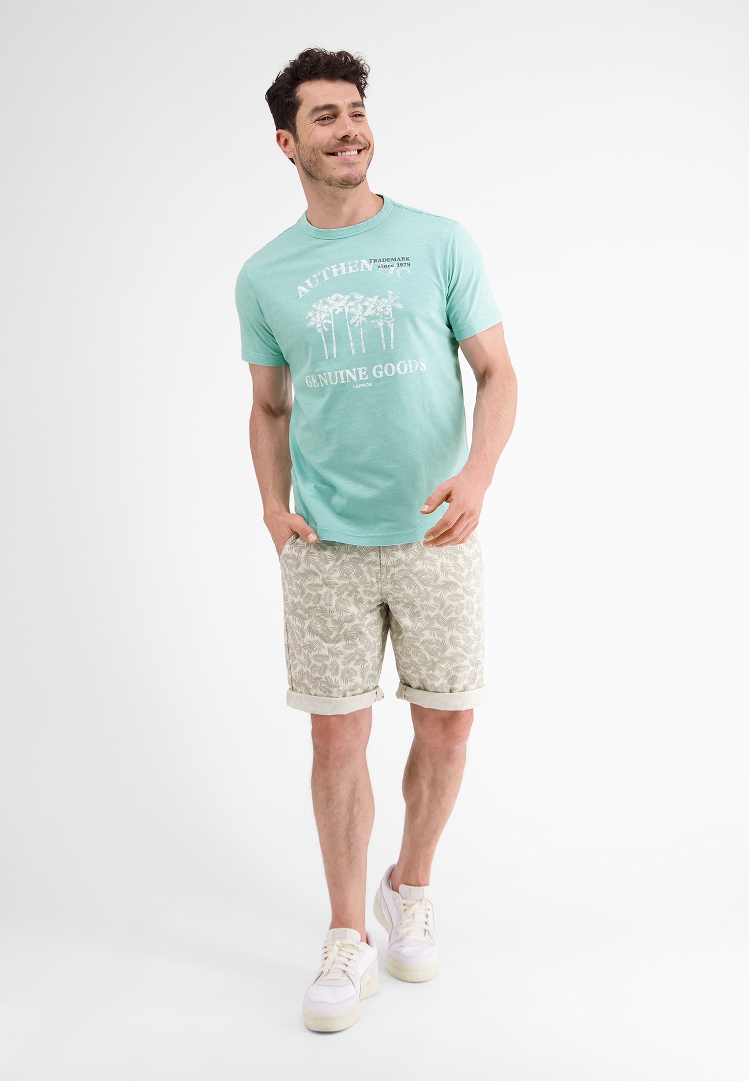LERROS T-Shirt »LERROS T-Shirt mit Frontprint«