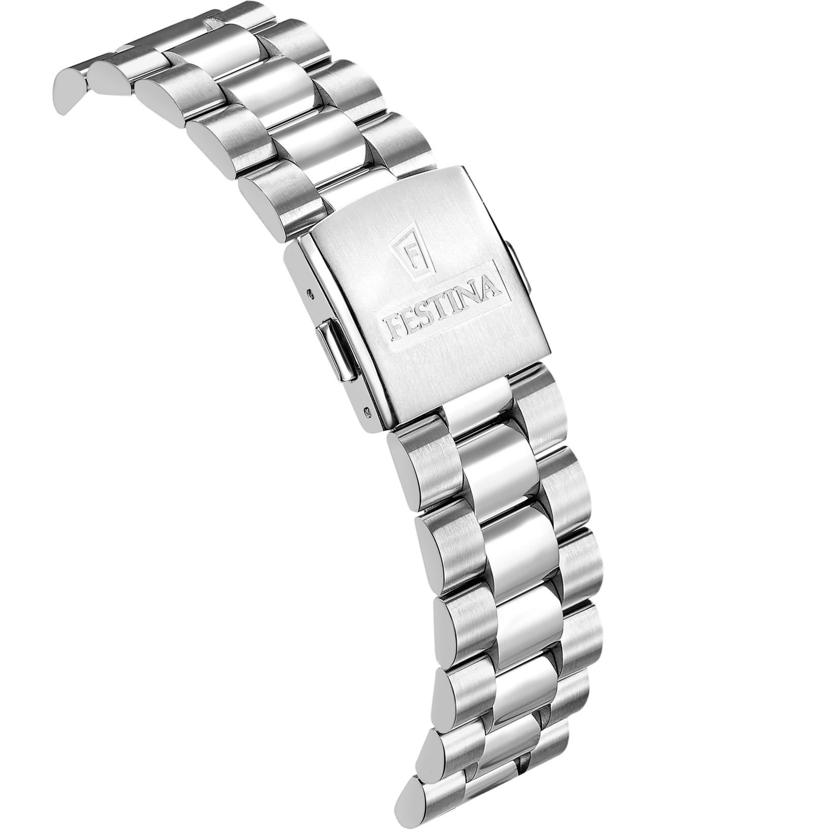 Festina Quarzuhr »Classic Steel« Armbanduhr, Damenuhr, Herrenuhr, Swiss Made, Edelstahlarmband, analog