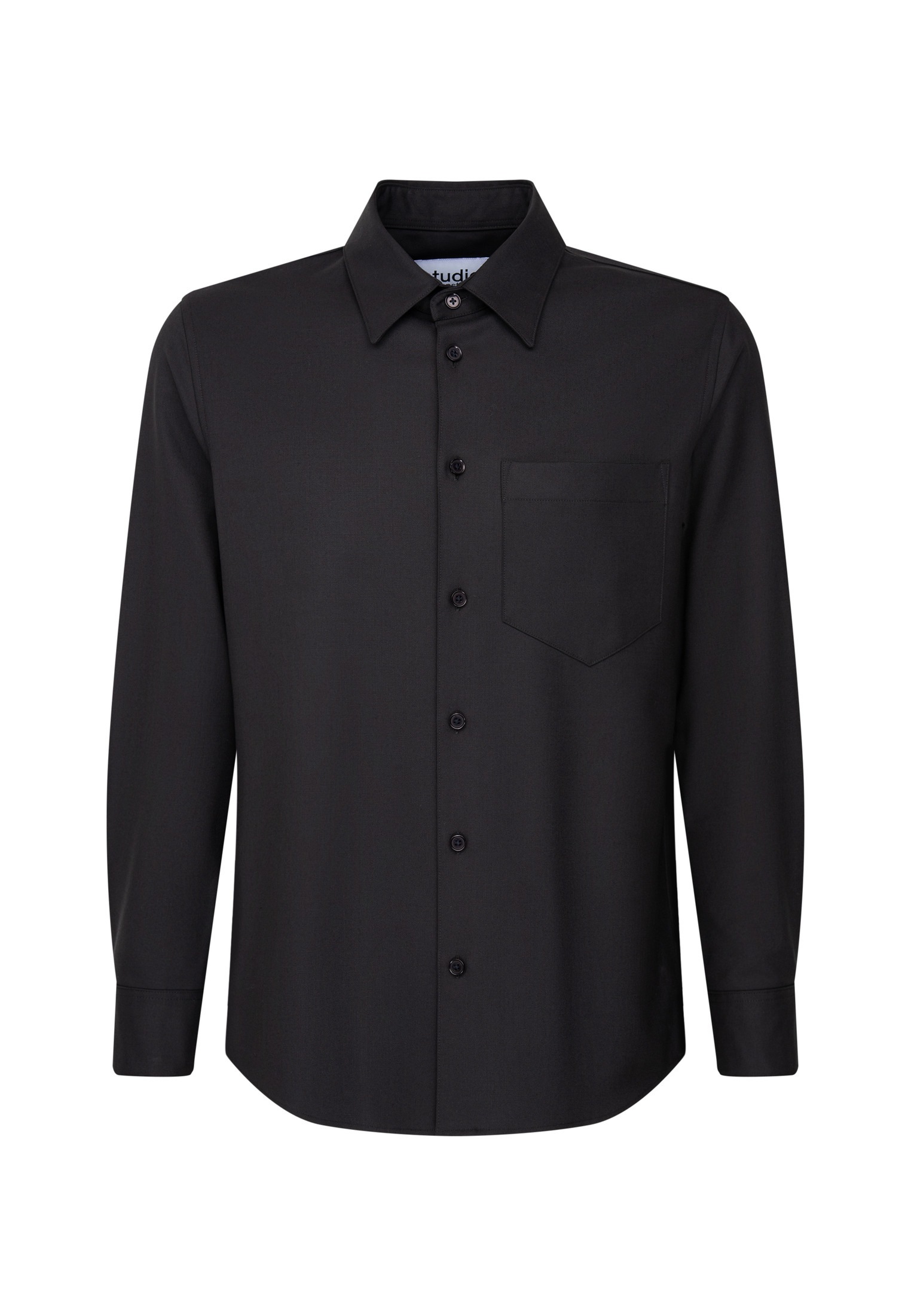 studio seidensticker Businesshemd Regular 1/1 Kentkragen Uni