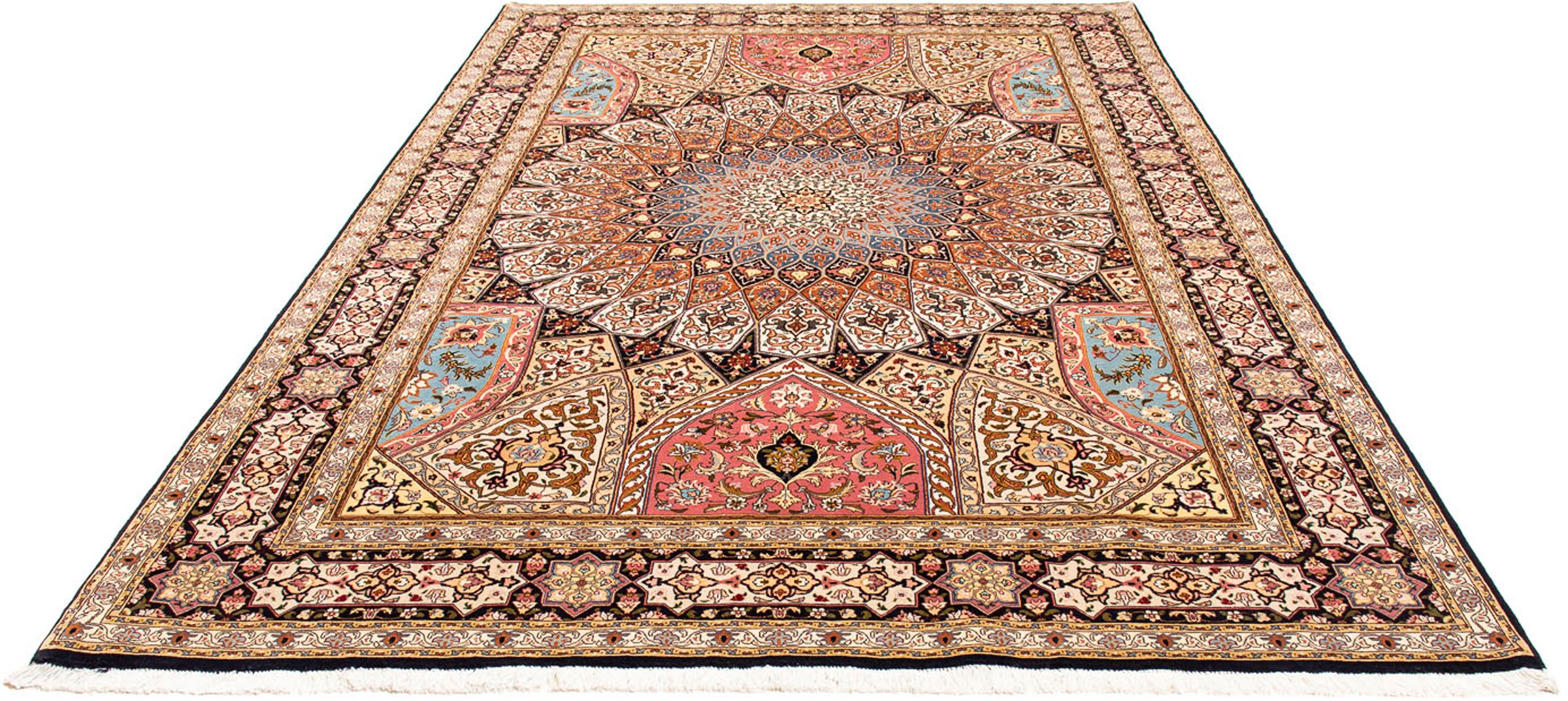 morgenland Orientteppich »Perser - Täbriz - 351 x 254 cm - hellbraun«, rech günstig online kaufen