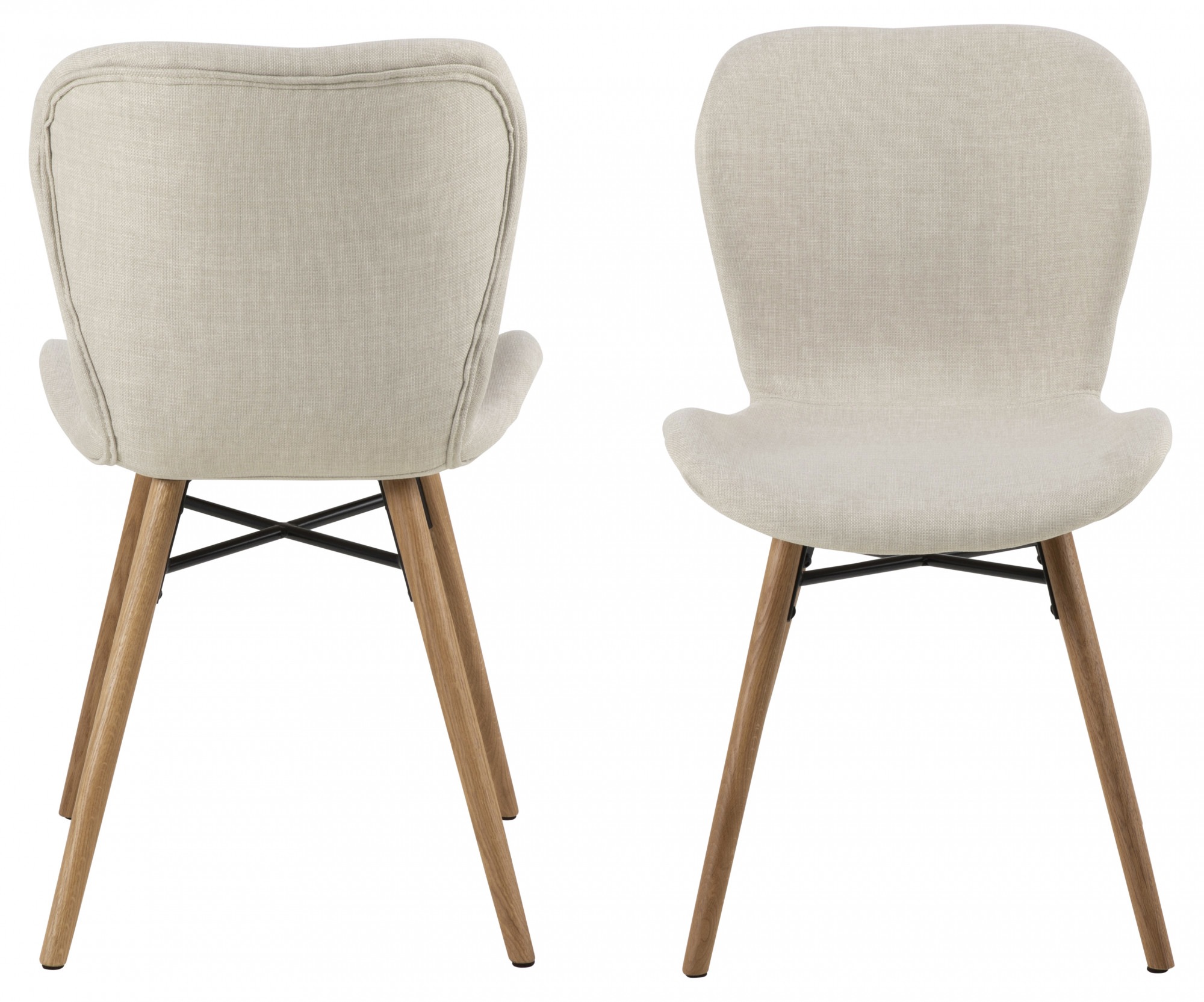 ACTONA GROUP Esszimmerstuhl (Set) 2 Stk.in verschiedenen Bezugsqualitäten günstig online kaufen