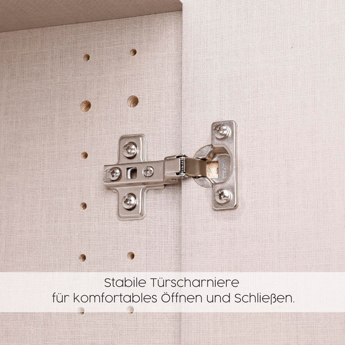 rauch Drehtürenschrank »Mainz mit Spiegel und Passepartout«, optional mit Beleuchtung, Außentüren mit Push-to-Open Funktion