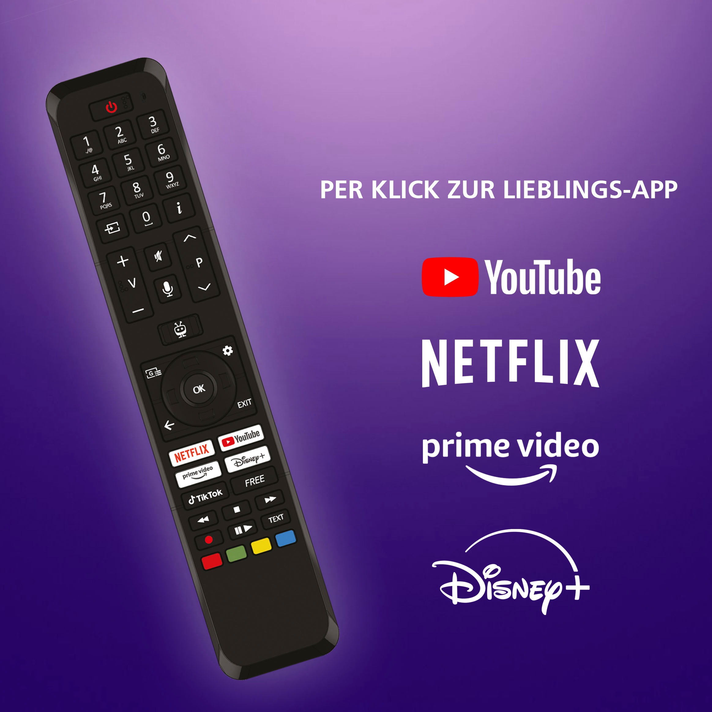 JVC LED-Fernseher »LT-32VF5355«, Full HD, Smart-TV