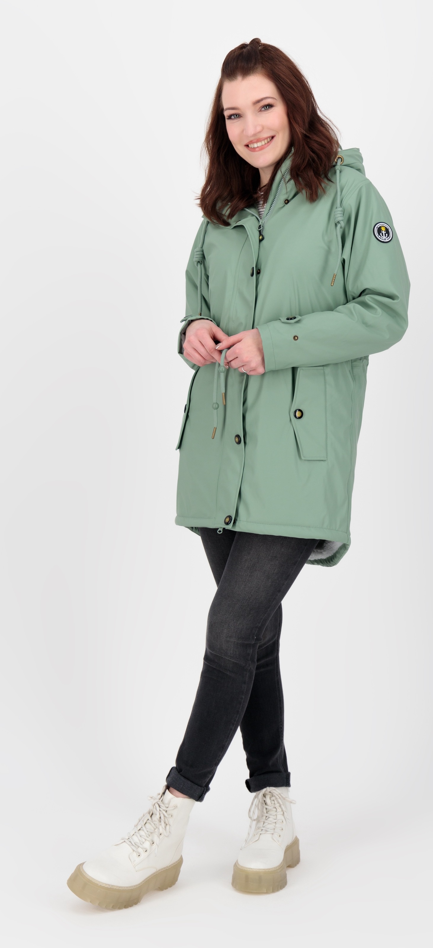 ankerglut Regenmantel »Friesennerz ankergluttraum WMN« auch in Großen Größen erhältlich