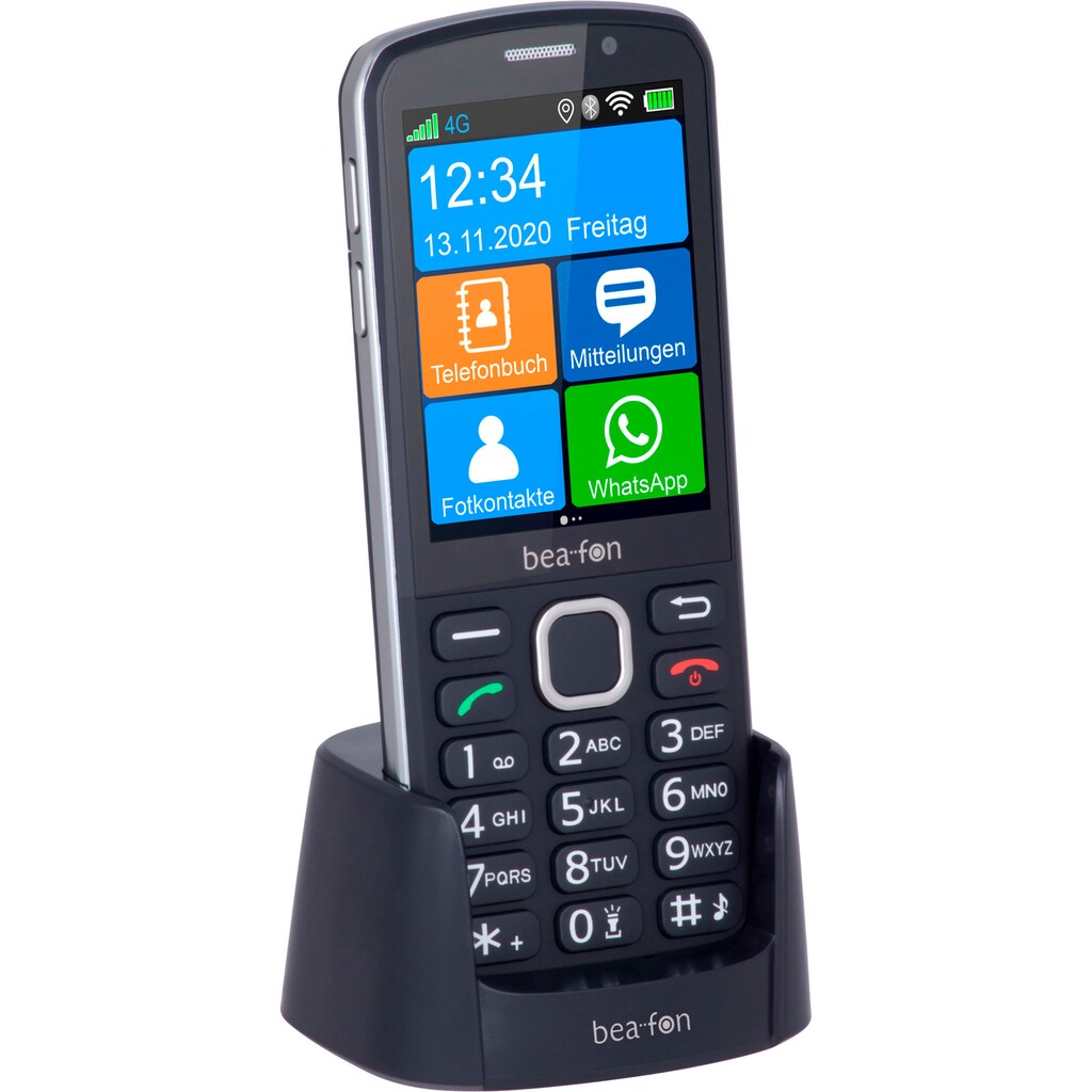 Beafon Smartphone »SL860 Touch (4G)«, (7,11 cm/2,8 Zoll, 4 GB Speicherplatz, 8 MP Kamera)