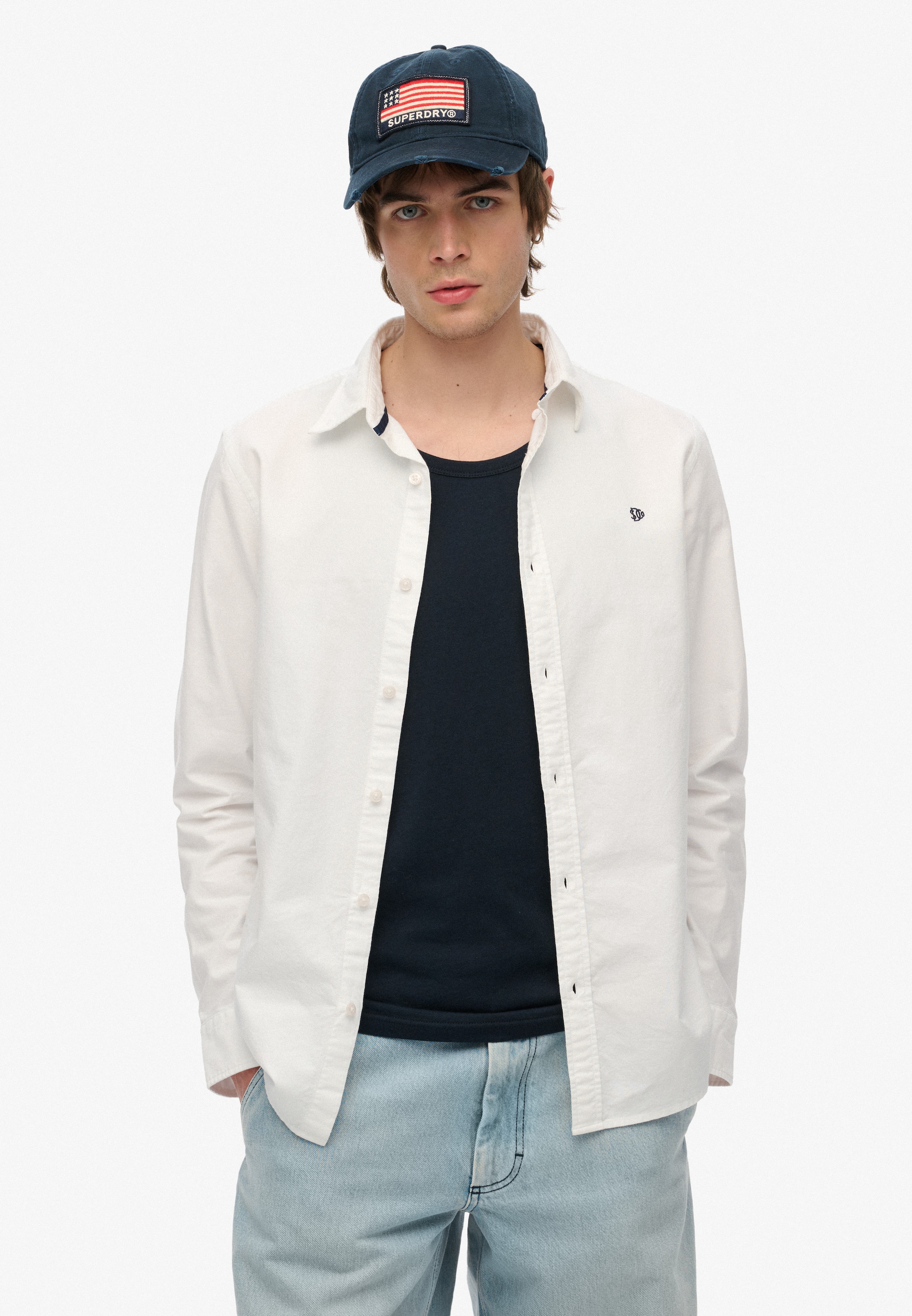 Superdry Langarmhemd »CLASSIC OXFORD L/S SHIRT«