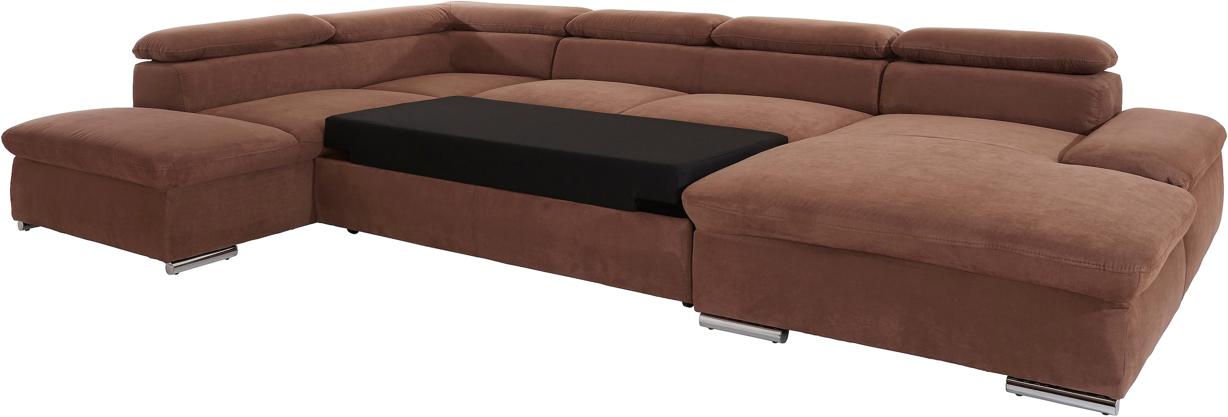 sit&more Wohnlandschaft »Alcatraz U-Form«, wahlweise mit Bettfunktion