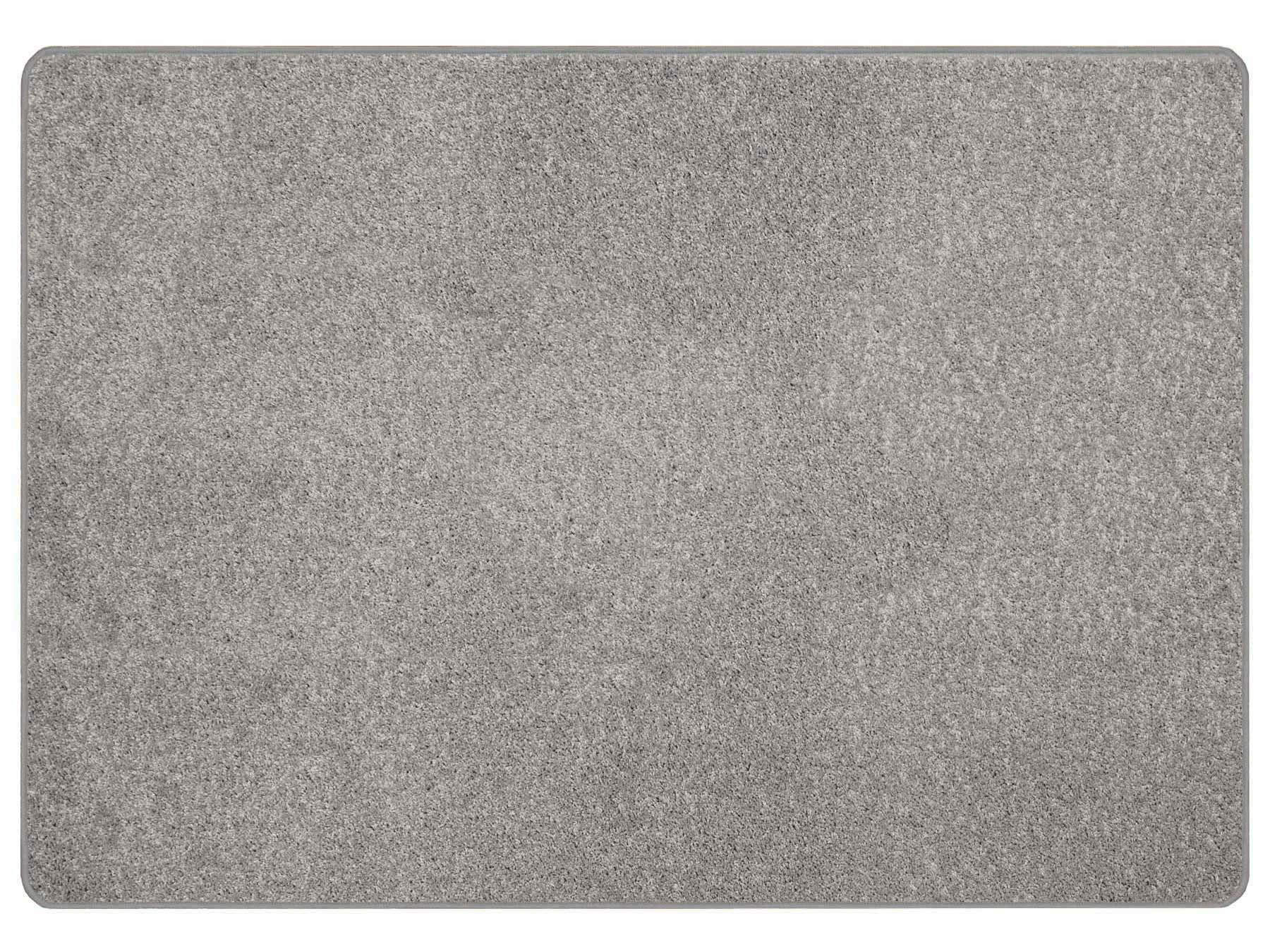 Primaflor-Ideen in Textil Teppich »Teppich MUMBAI«, rechteckig, 13 mm Höhe, weicher Kurzflor, Uni Farben, ideal im Wohnzimmer & Schlafzimmer