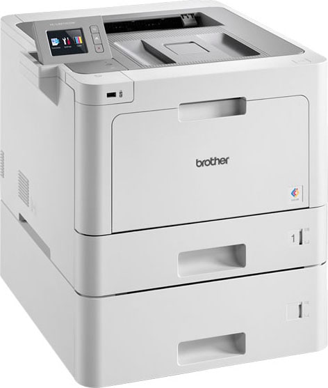 Brother Farblaserdrucker »Drucker HL-L9310CDWT« Professioneller WLAN Farblaserdrucker mit 2 Kassetten