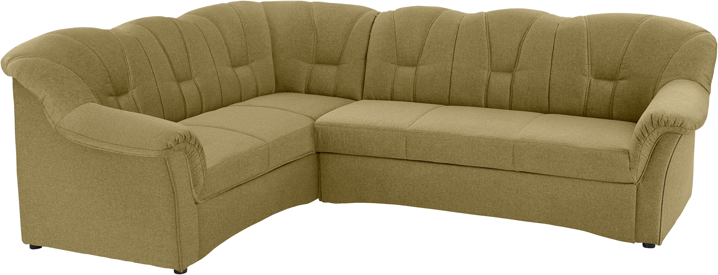 DOMO collection Ecksofa »Papenburg B/T/H: 242/190/84 cm L-Form«, wahlweise mit Bettfunktion, Langer Schenkel links oder rechts