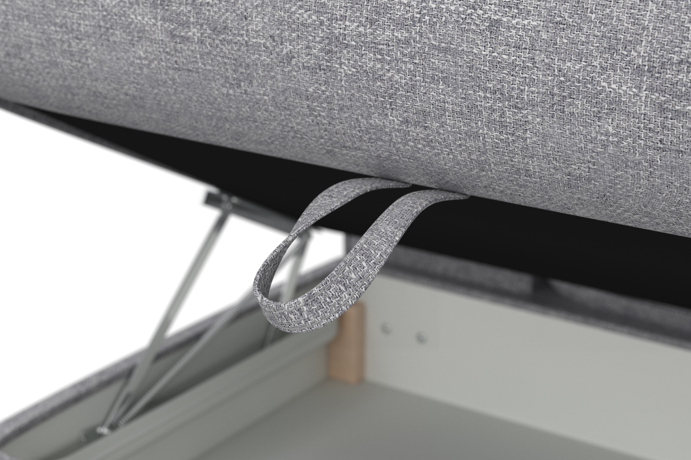 sit&more Ecksofa »Grenoble L-Form mit Federkern«, wahlweise mit Bettfunktion, Bettkasten, Arm- und Kopfteilverstellung