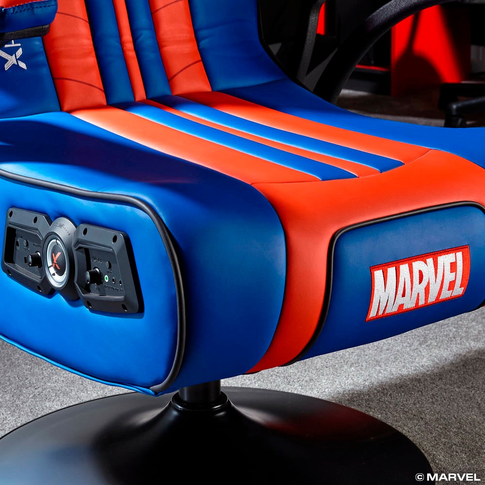 X Rocker Gaming-Stuhl »Official Marvel™ Spider-Man - Elite Edition«, Kunstleder