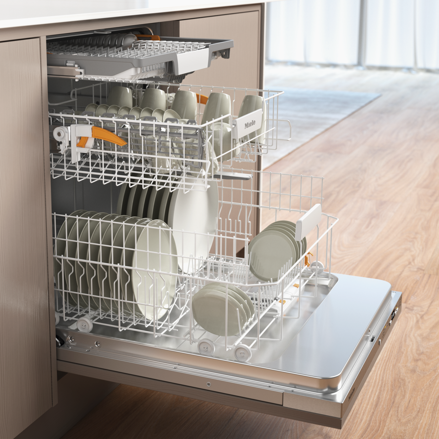 Miele vollintegrierbarer Geschirrspüler »G 5350 SCVi Active Plus«, 14 Maßgedecke