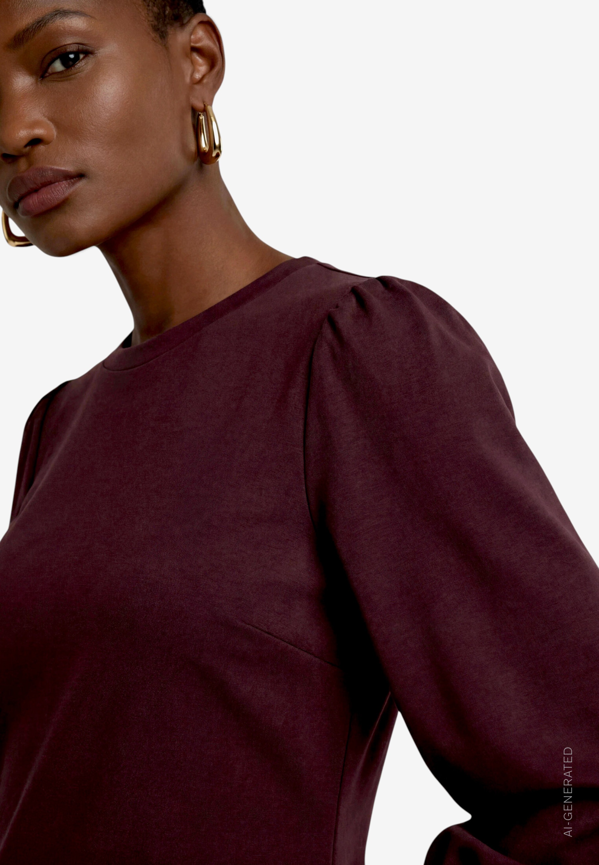 Zero Sweatkleid Ohne Taschen mit 3/4 Arm