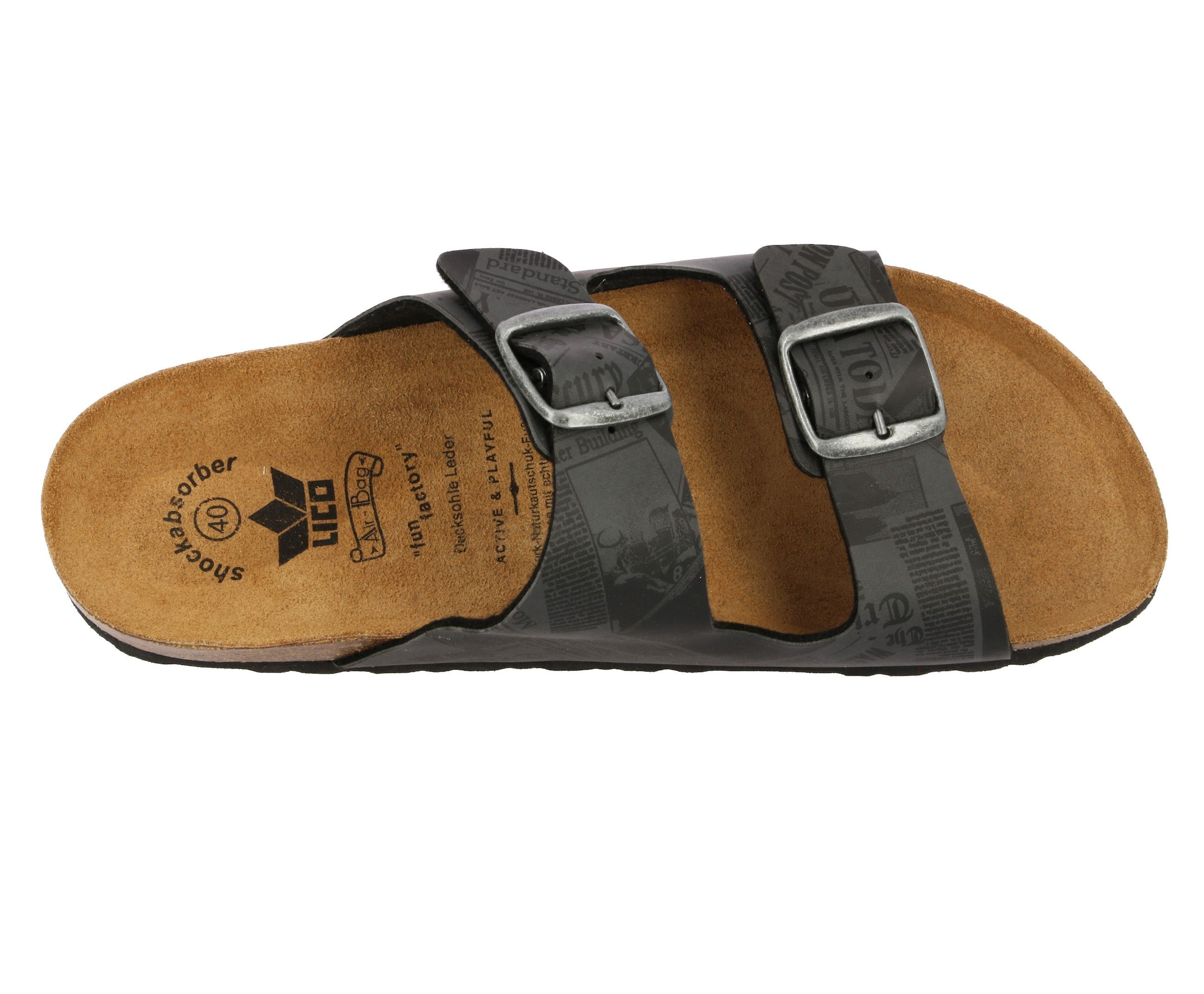 Lico Pantolette »Pantolette Bioline Print«