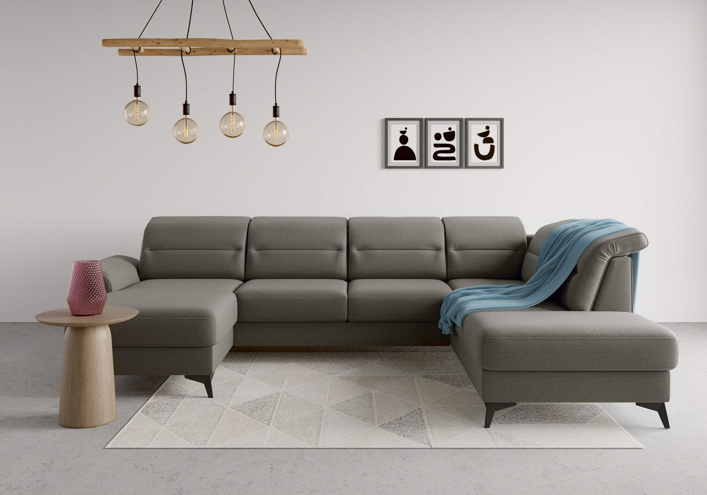 sit&more Wohnlandschaft »Sinatra U-Form« optional mit Kopfteilverstellung u günstig online kaufen