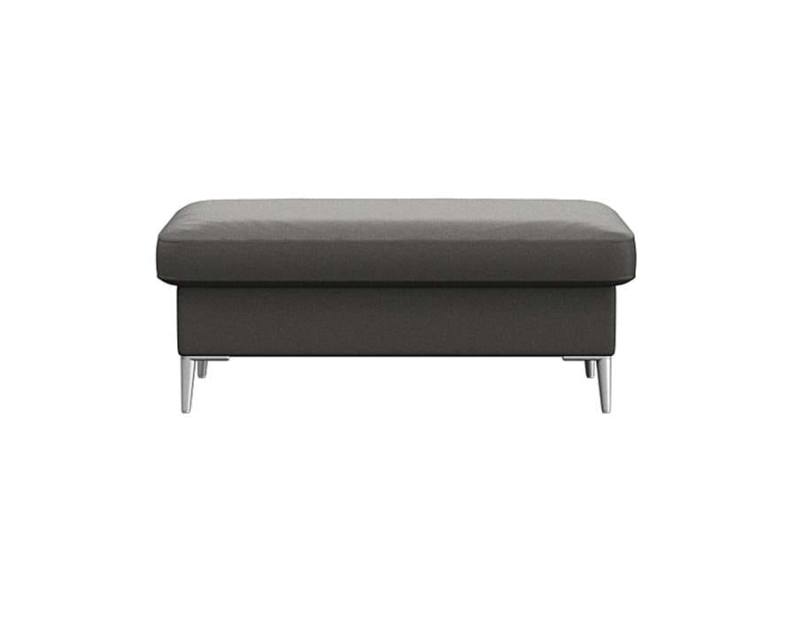 FLEXLUX Pouf »Fiore«, Kaltschaum, Füße Alu