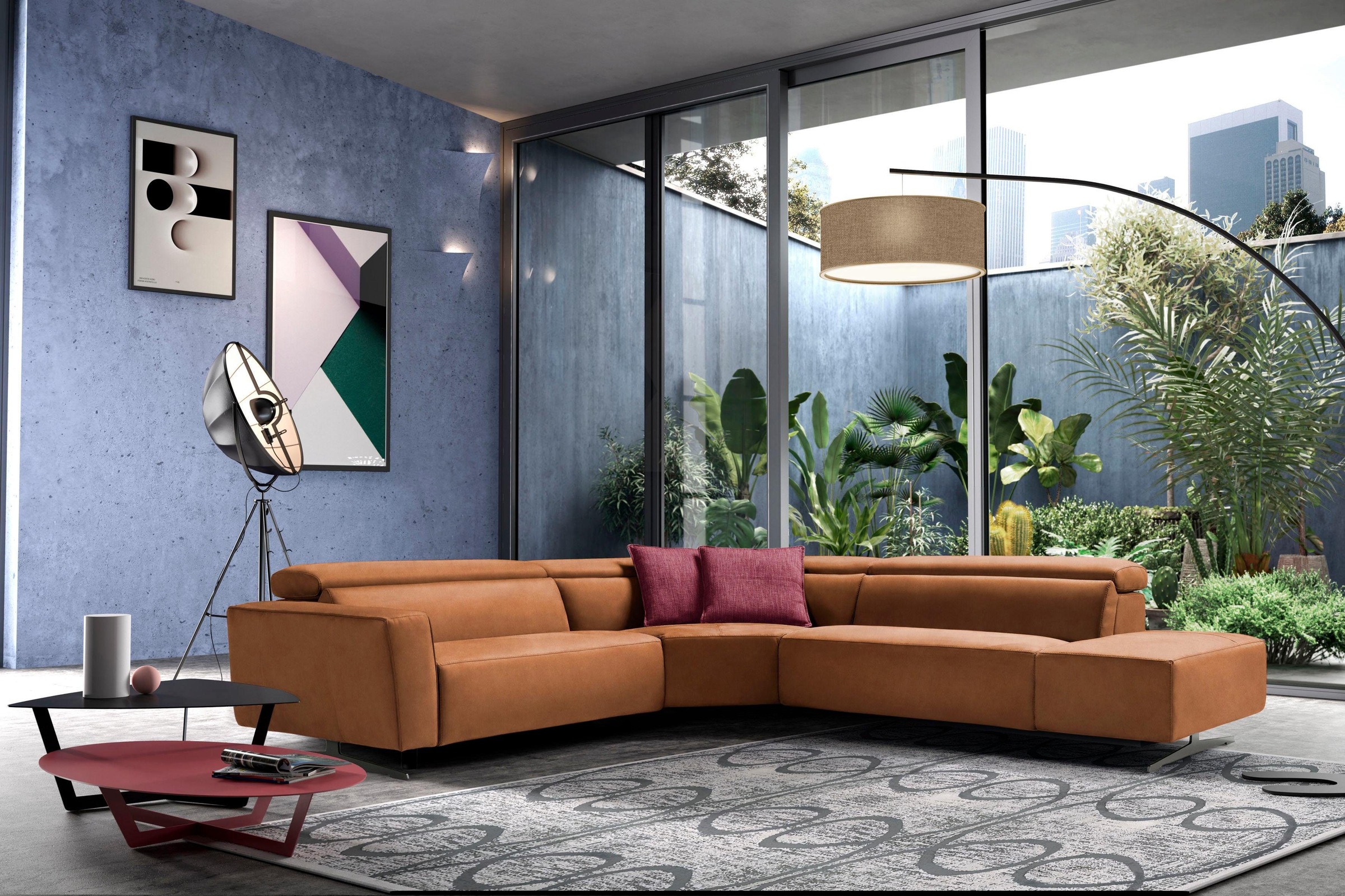 Egoitaliano Ecksofa »Stefanie-e, Designsofa der Extraklasse, bequem mit hoh günstig online kaufen