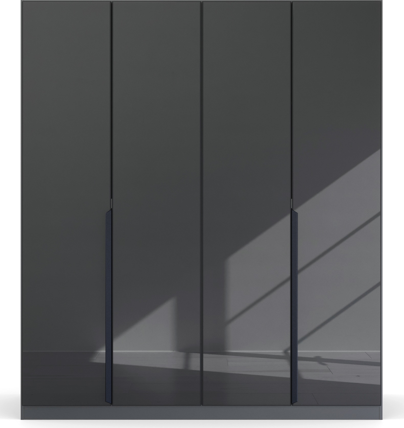 rauch Drehtürenschrank »Kleiderschrank Schrank Garderobe Ankleide MODERN BY QUADRA SPIN« Breiten: 181/226/271 cm, Höhe 210 cm,  mit hochwertiger Glasfront und Stangengriff MADE IN GERMANY