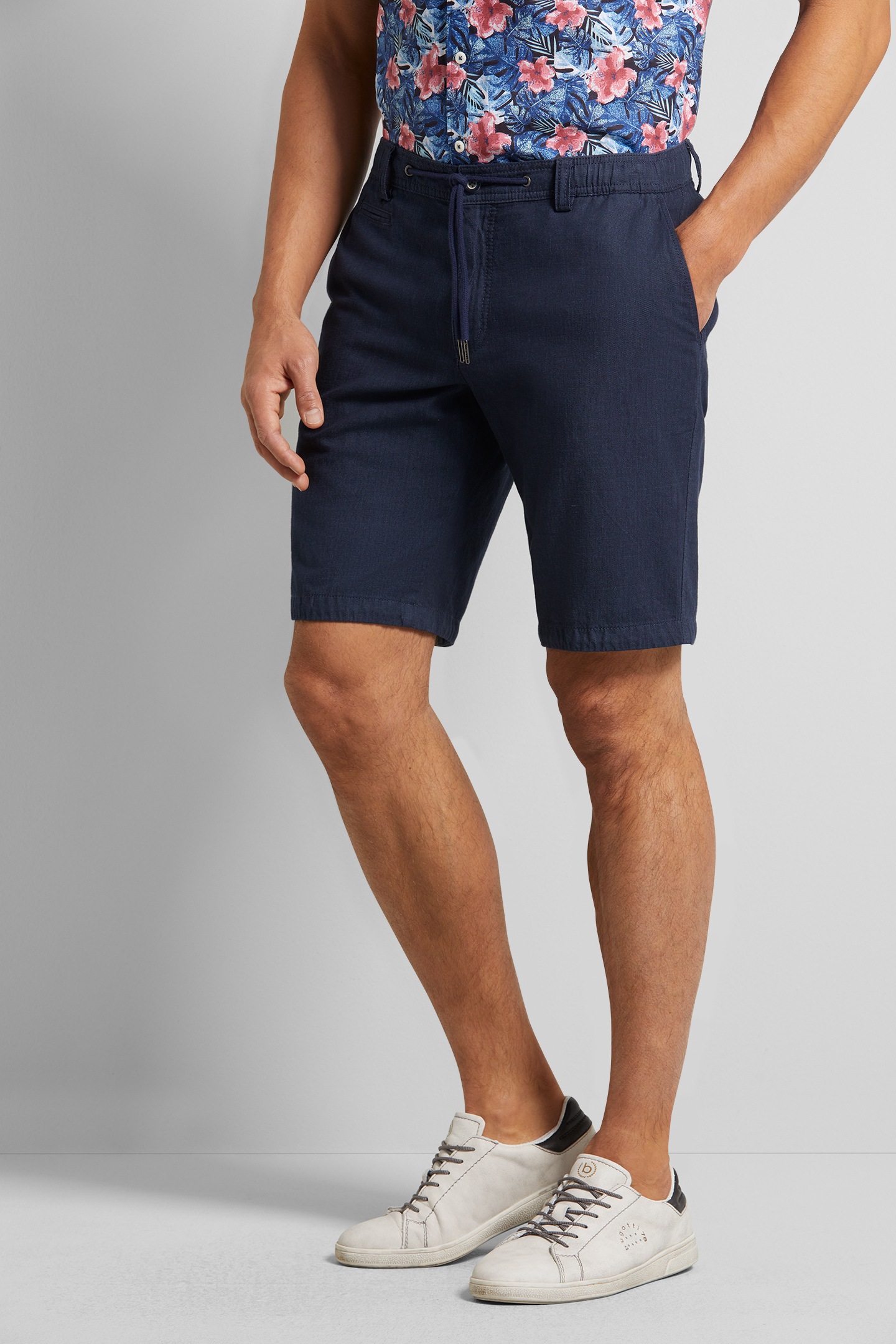 Bild von bugatti Bermudas, in einem Leinen-Mix