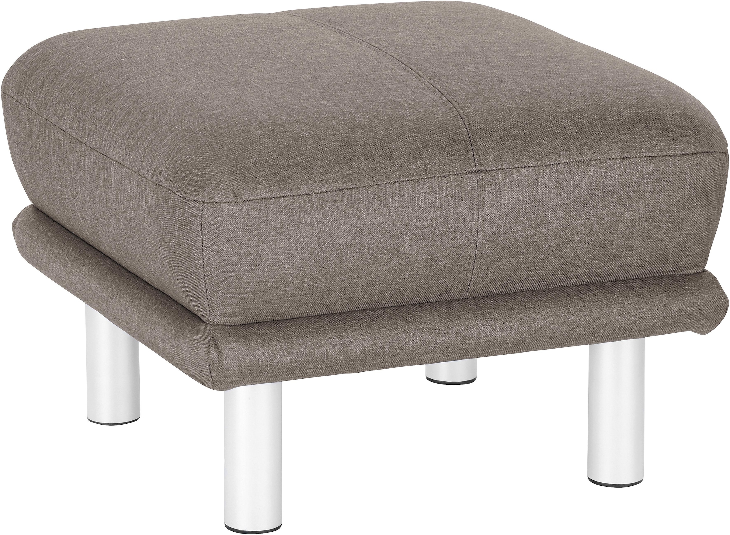 TRENDMANUFAKTUR Hocker »Cecilia II, modern und elegant, B/T 66/66cm« günstig online kaufen