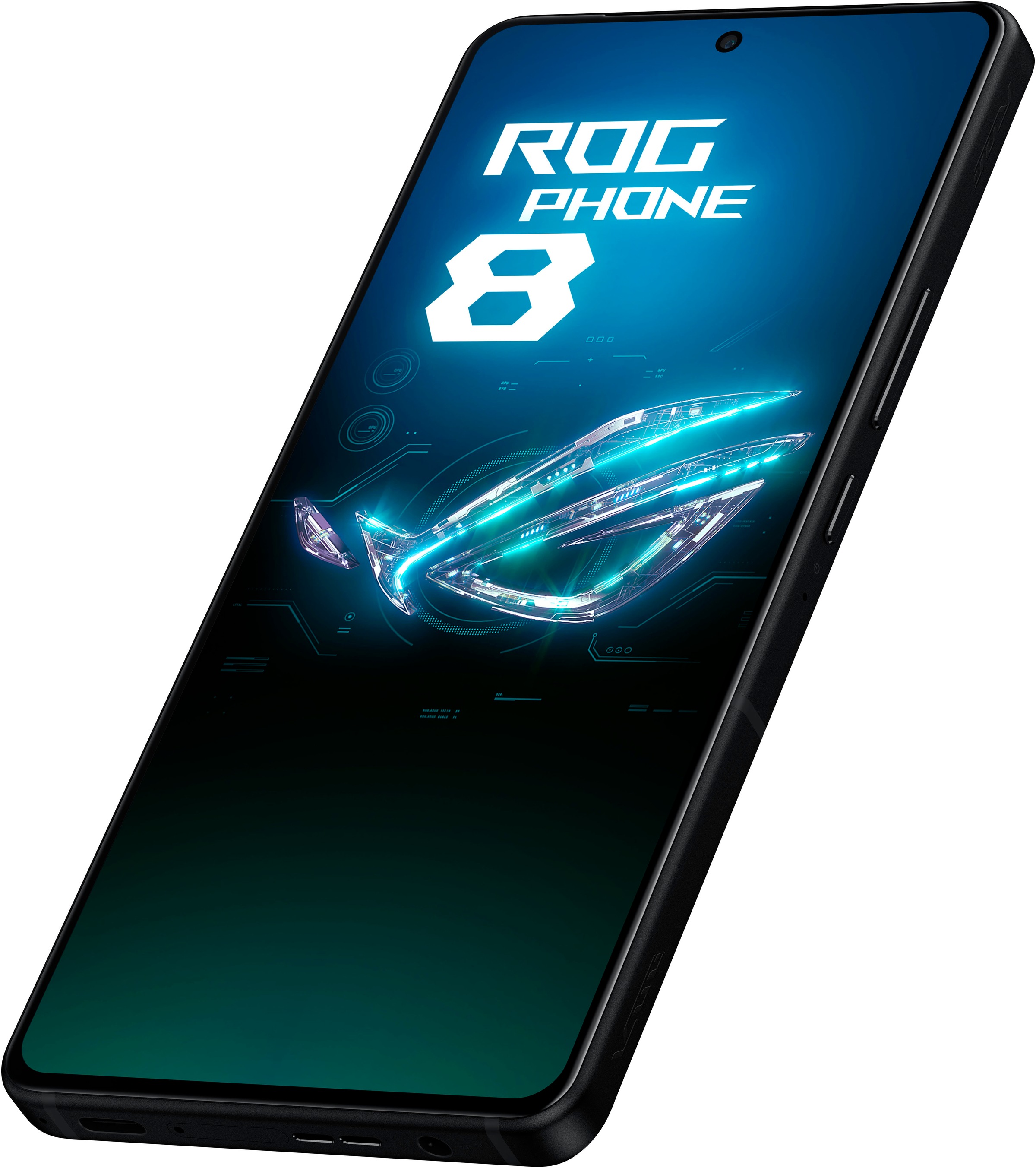 Asus Smartphone »Rog Phone 8«, schwarz, 17,22 cm/6,78 Zoll, 256 GB Speicherplatz, 50 MP Kamera