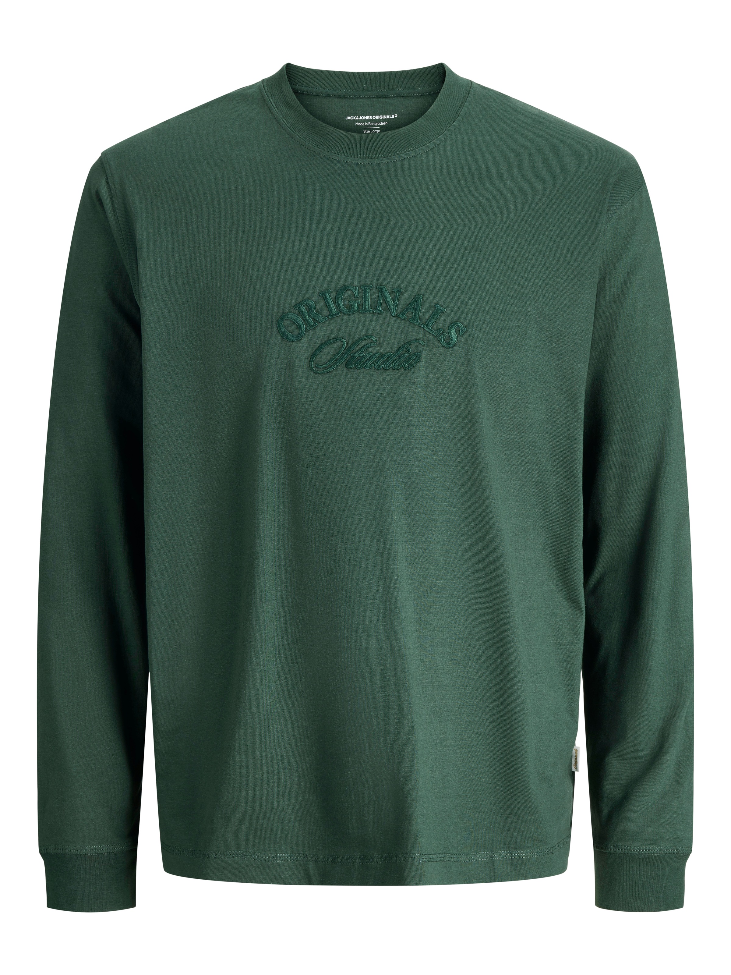 Jack & Jones Junior Langarmshirt »JORBLEECKER BRANDING TEE LS 2PK MP JNR« Packung, 2 Stk. tlg.