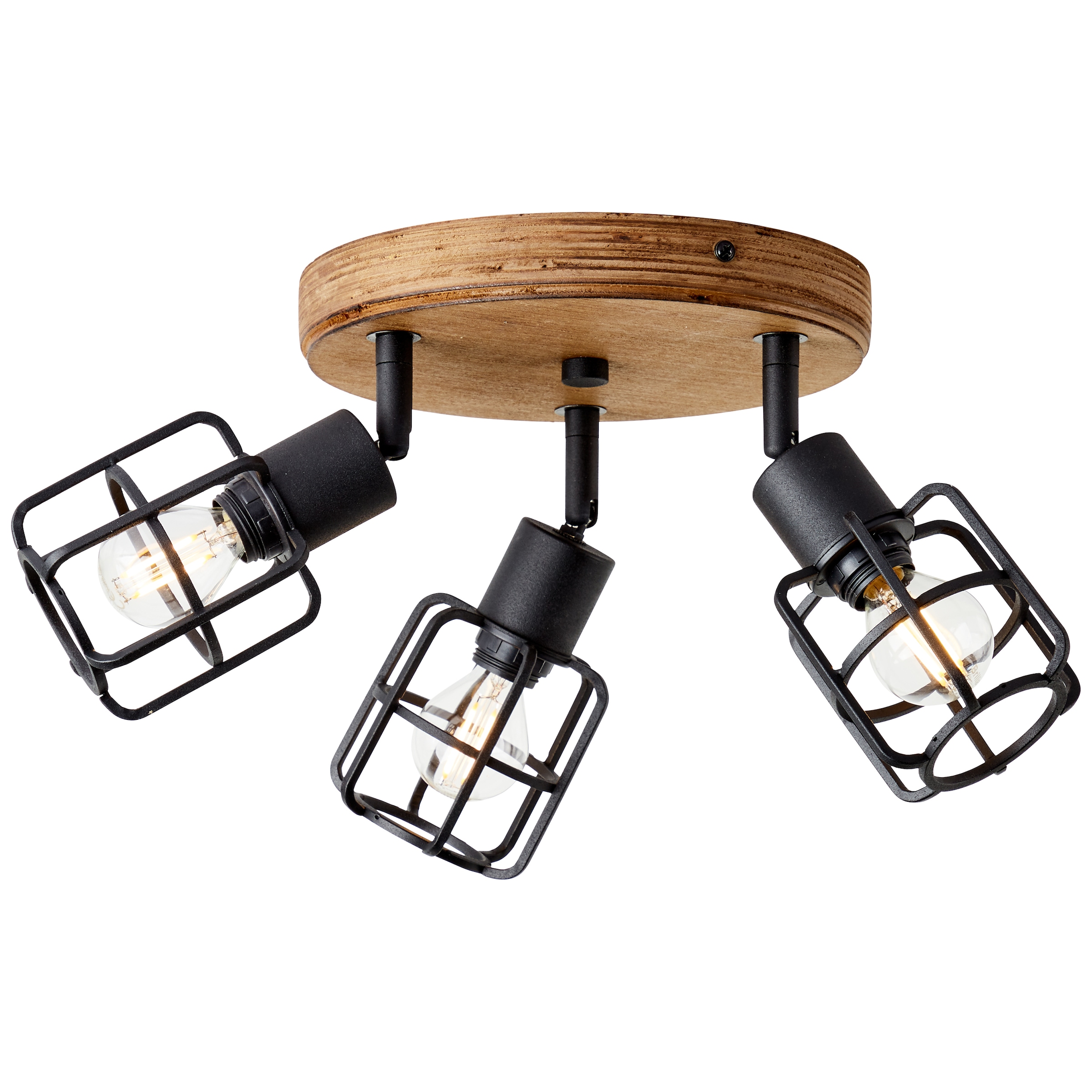 Brilliant Deckenstrahler »Gwen« E14 1 Stk. D 35 cm, 3 x E14, schwenkbar, Me günstig online kaufen
