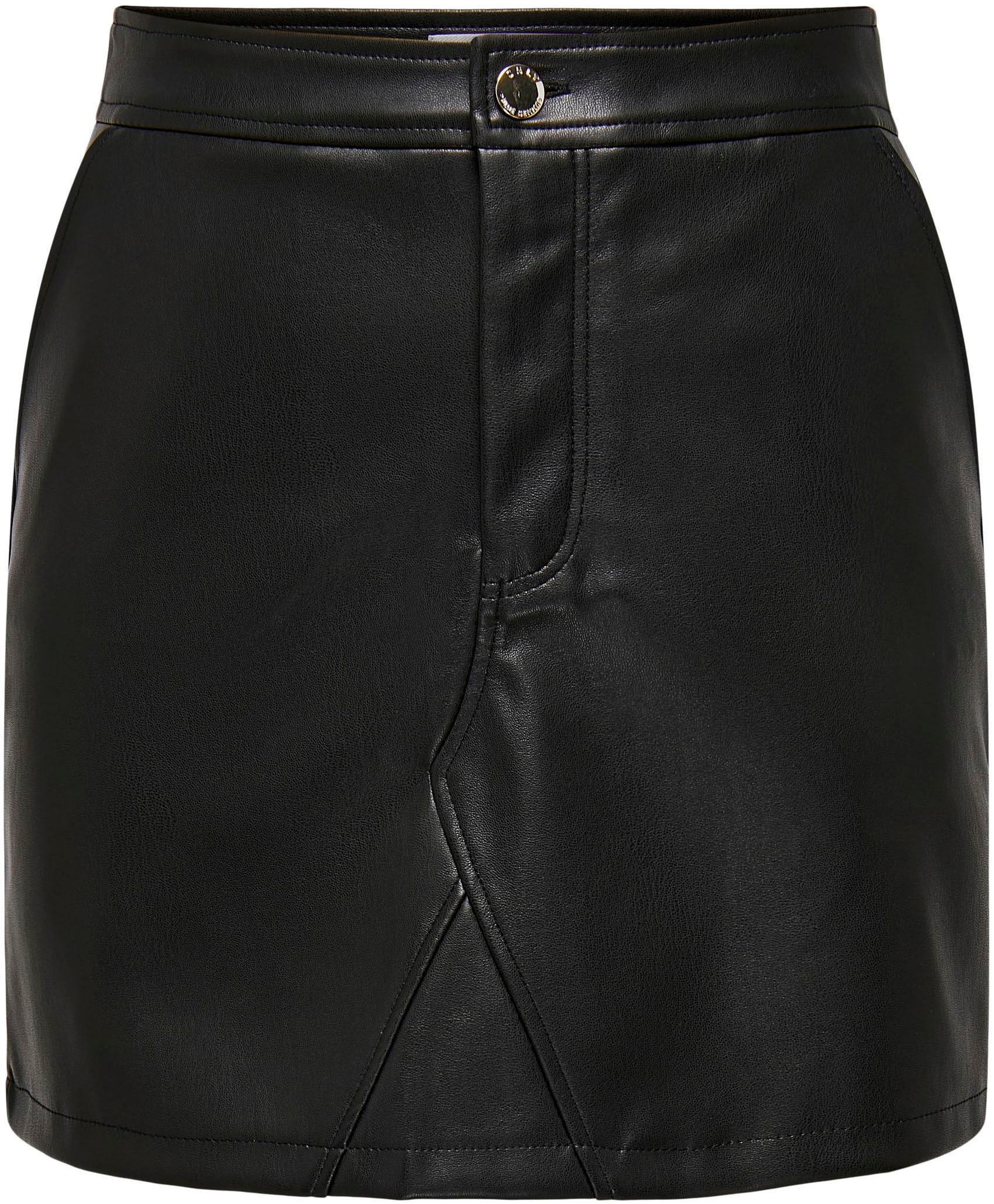 5. Bild von ONLY Lederimitatrock »ONLZIPPI EX HW FAUX LEA SKIRT CC PNT«