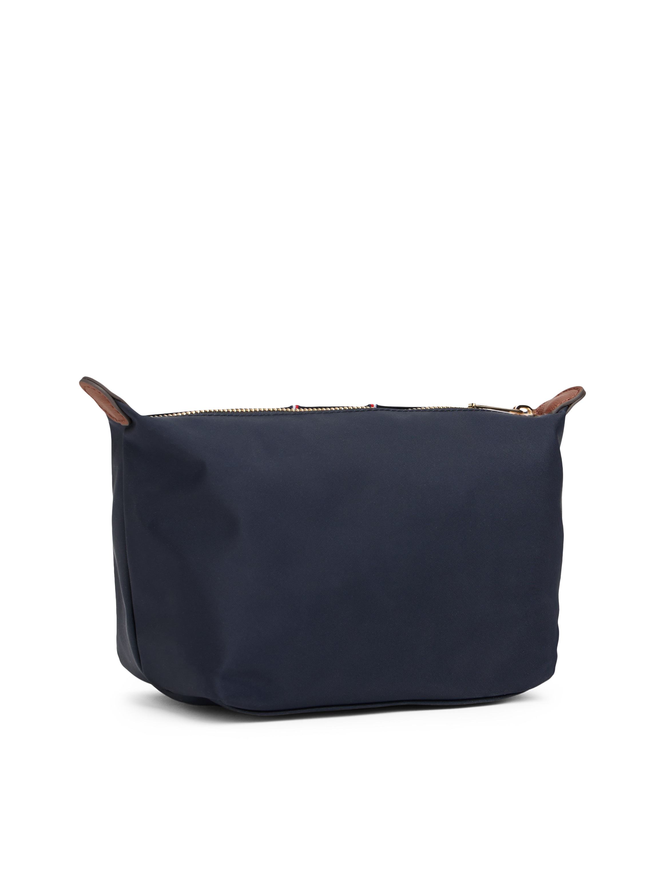 Tommy Hilfiger Kosmetiktasche »TH ICON WASHBAG NYLON CORP« , Reise, Unisex Kulturbeutel mit Kontrastbesätzen in Tommy Farben