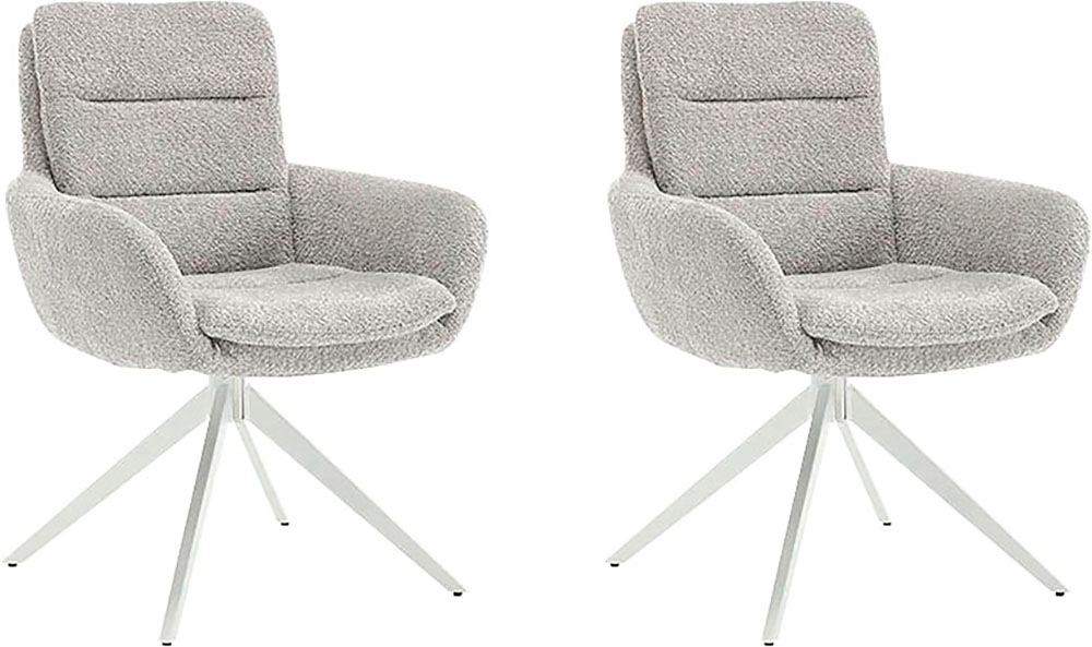 Home affaire Esszimmerstuhl »Taragona«, (Set), 2 St., Boucle, mit unterschi günstig online kaufen