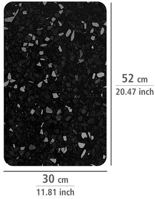 WENKO Herd-Abdeckplatte »Universal Modell Terrazzo«, (Set, 2 tlg.), Herdabd günstig online kaufen